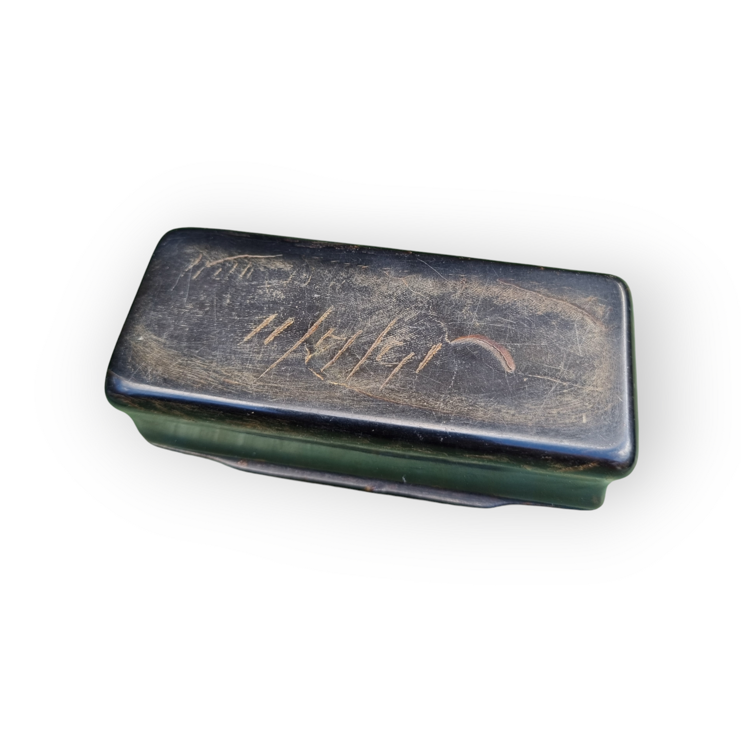Dedicated To Tom Green The Highwayman & Dated 11th July 1791 - An 18th-Century English Antique Tortoiseshell Snuff Box