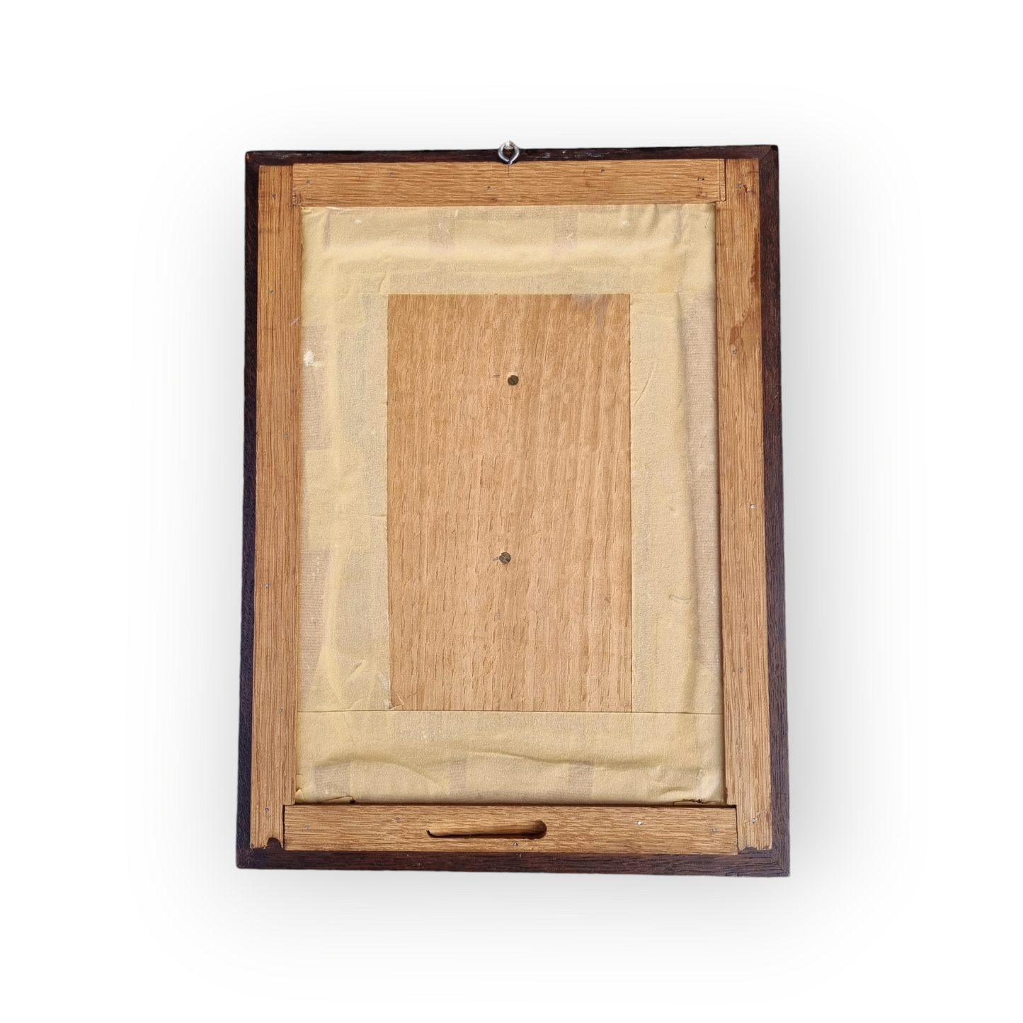 Early 17th-Century French Antique Carved Oak Mount / Appliqué, Presented in a Contemporary Frame