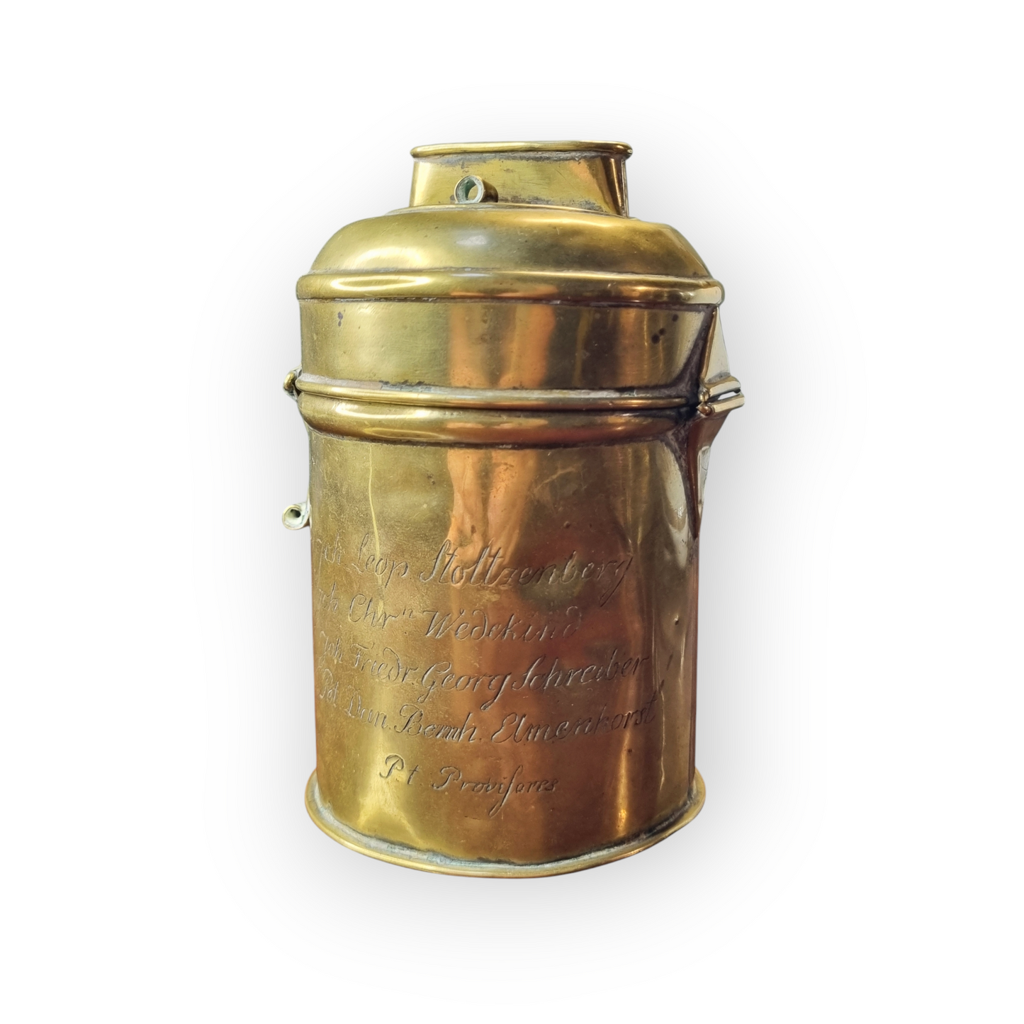 Late 18th Century German Antique Alms Box / Offertory Box / Poor Box / Mite Box, Dated "1800"