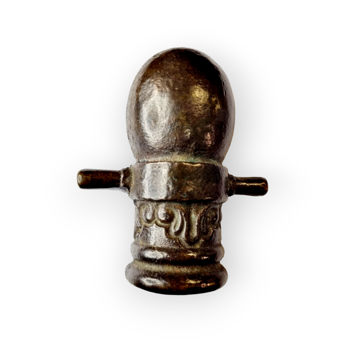 An Antique Child's Toy - Made As A Rare 17th-Century Antique Bronze Miniature Mortar Cannon – Spanish or Portuguese Origin
