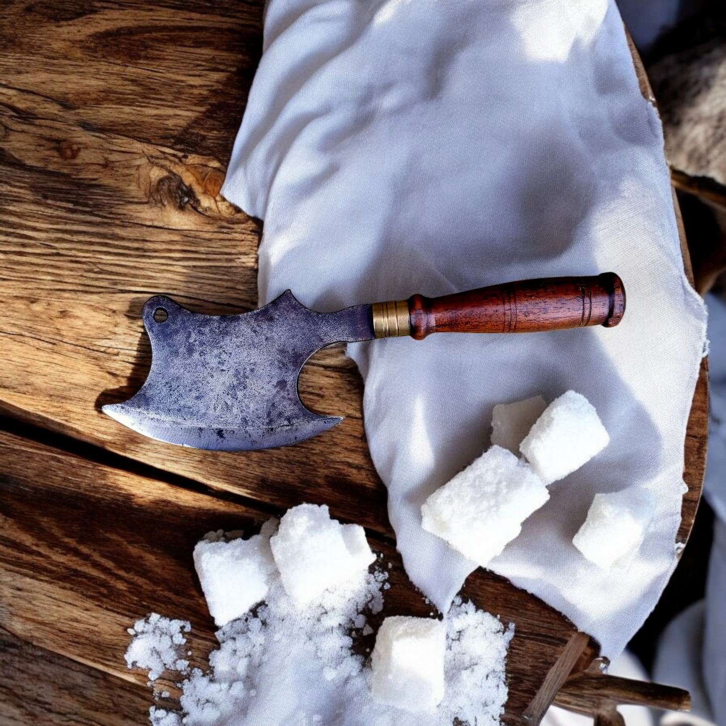 18th-Century English Antique Handheld Sugar Axe