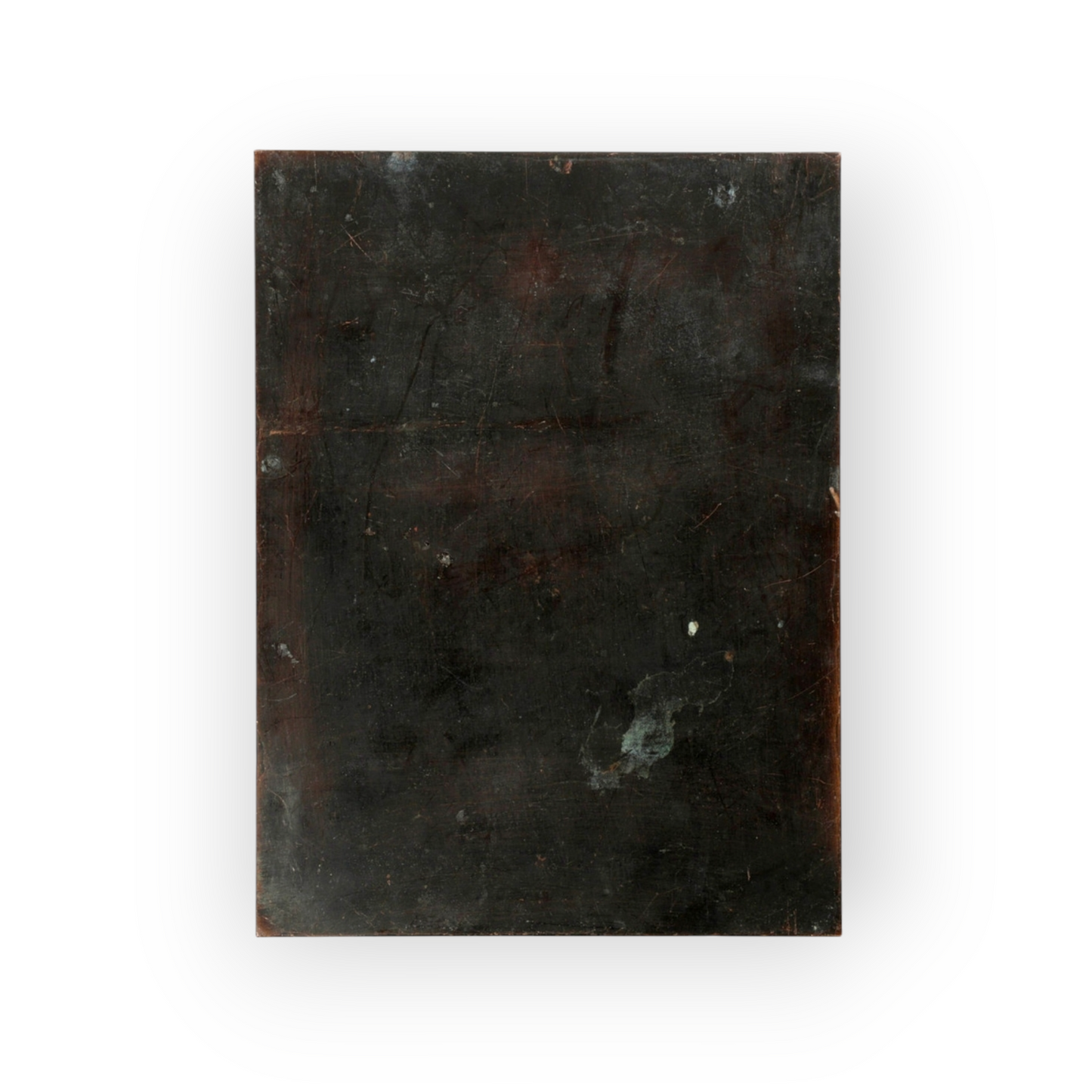 A Medieval Antique Brass Monument Plaque / Tomb Plaque / Funerary Plaque / Coffin Plaque / Coffin Plate