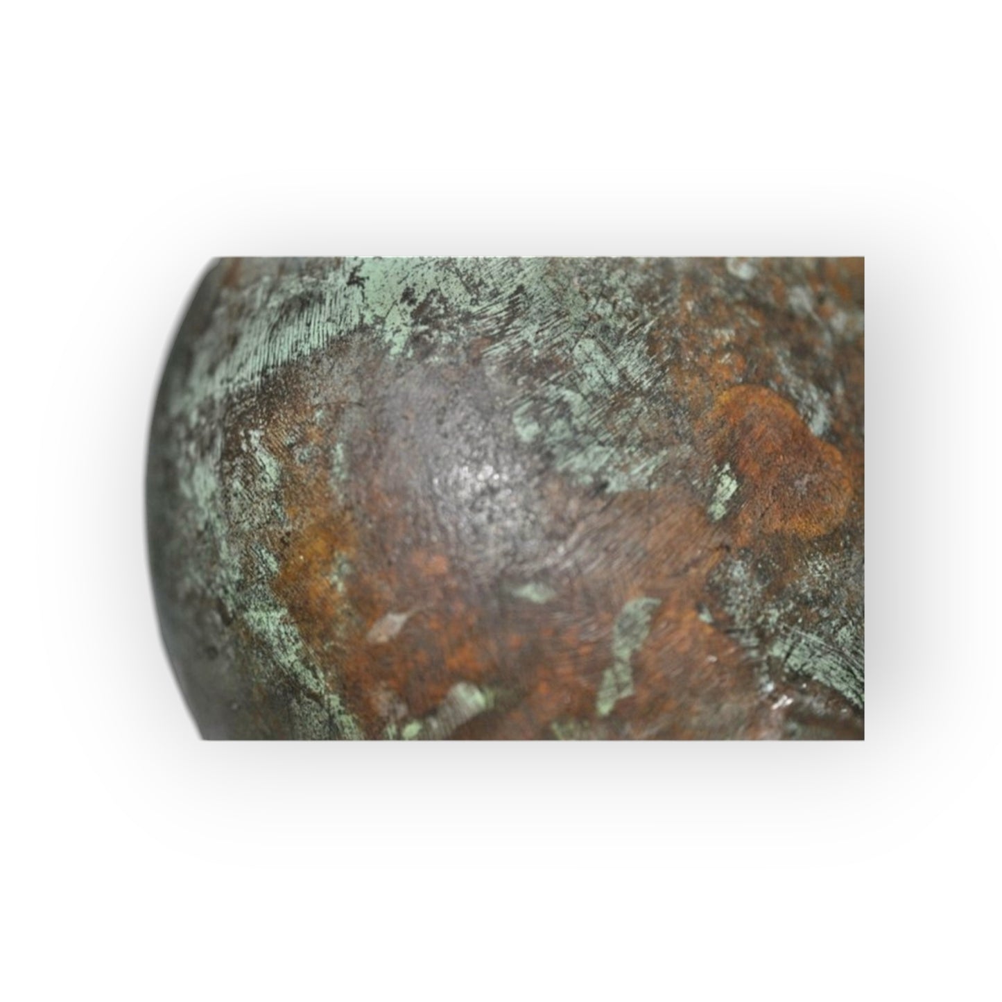17th-Century Antique Bronze Grapen / Cooking Pot / Cauldron Dated "1671" & Bearing An Armorial Device / Coat Of Arms