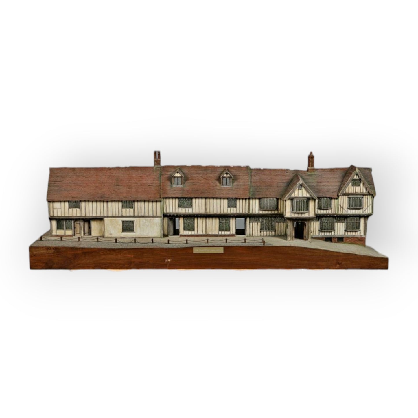 Large & Impressive 19th-Century English Antique Scratch-built Model Of Lavenham Guildhall, Known As Corpus Christi Guildhall - Ideal As A Dolls House