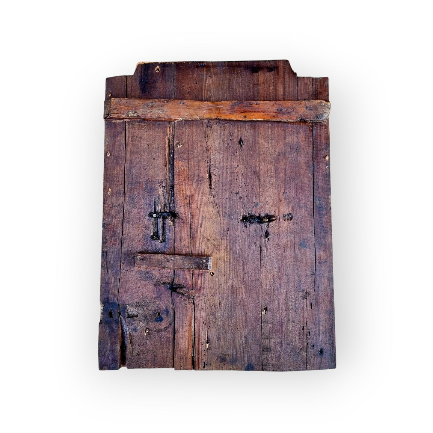 16th-Century & Later Gothic Antique Carved Wood Panel Depicting Angels Kneeling Below A Cross Symbolising The Passion Of Christ