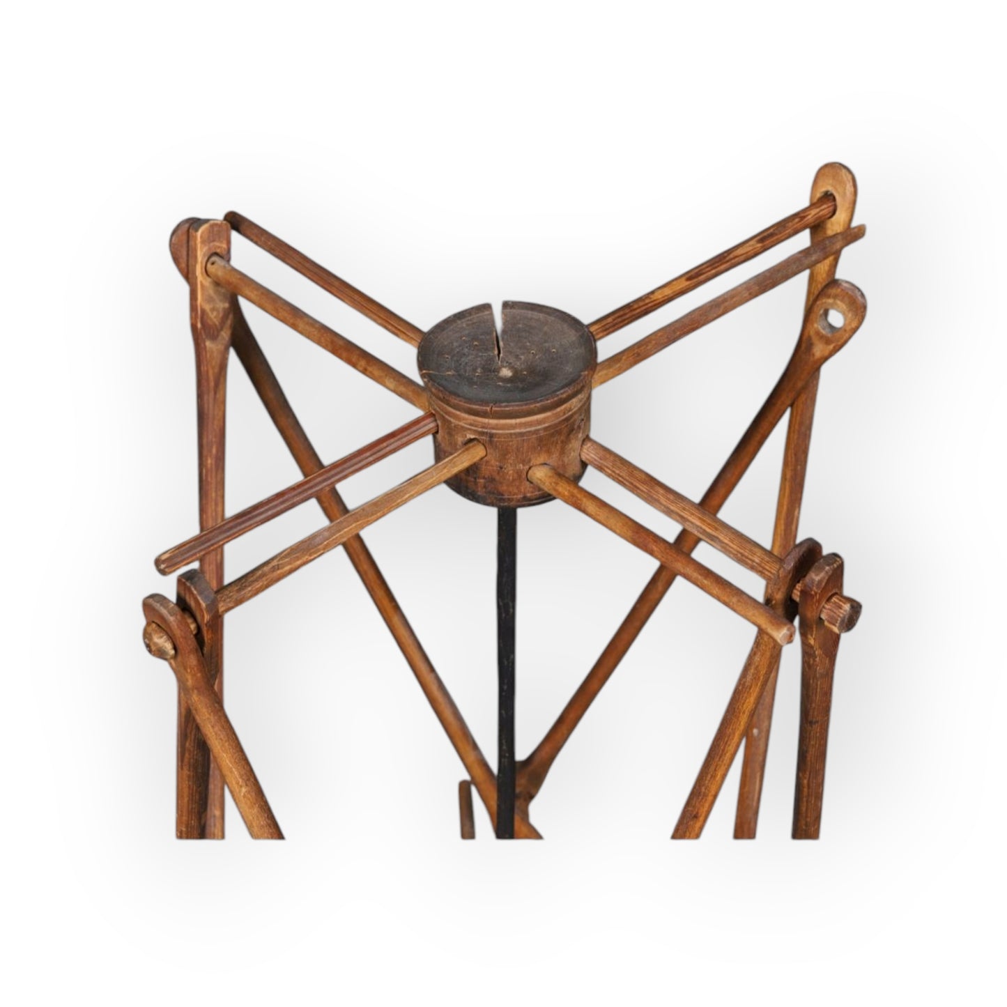 18th Century Rustic Antique Wool Winder Dated "1797"