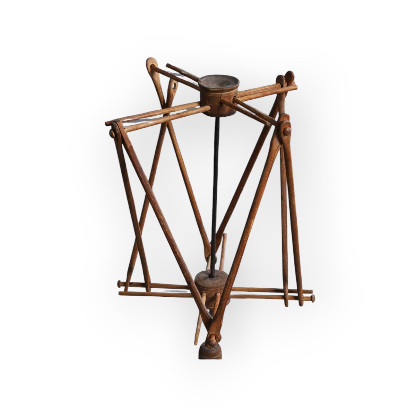 18th Century Rustic Antique Wool Winder Dated "1797"