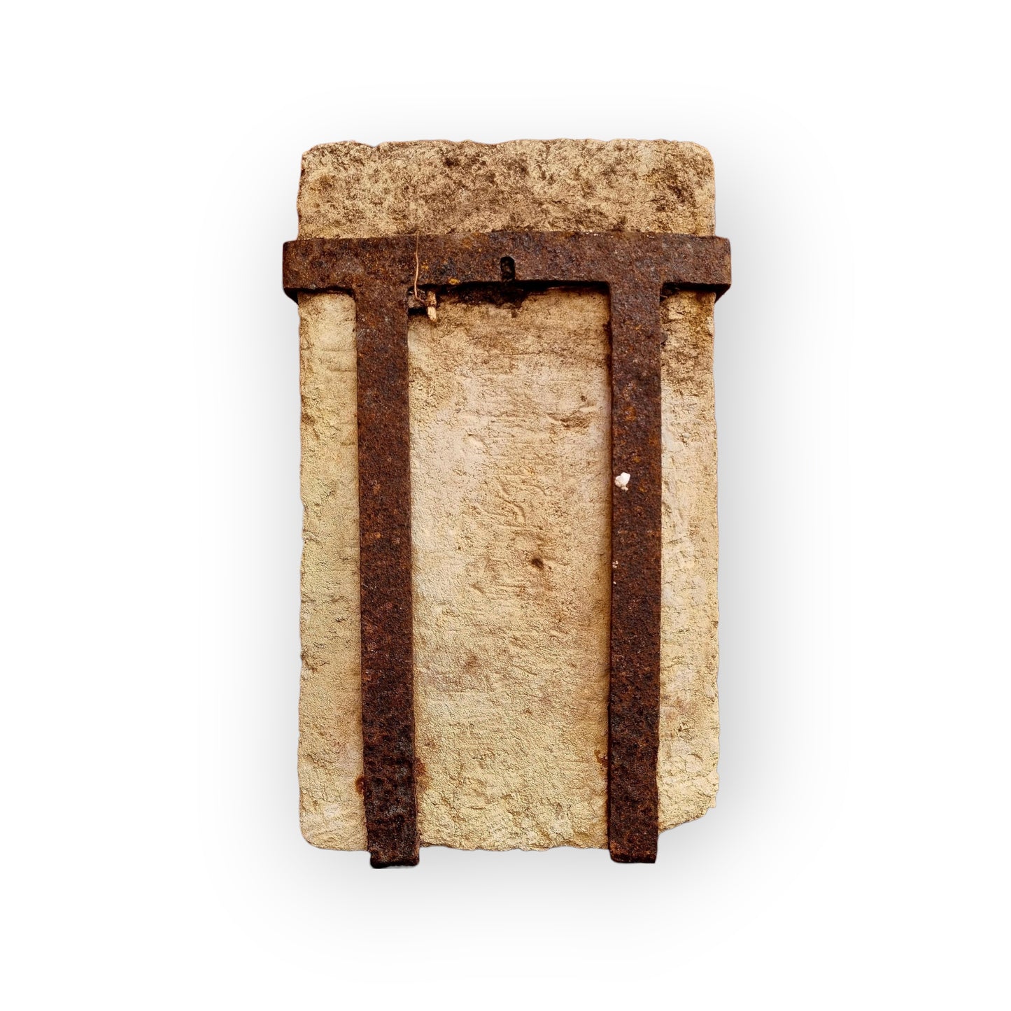 Spanish Medieval Style Antique Carved / Composite Stone Plaque Depicting The Last Supper