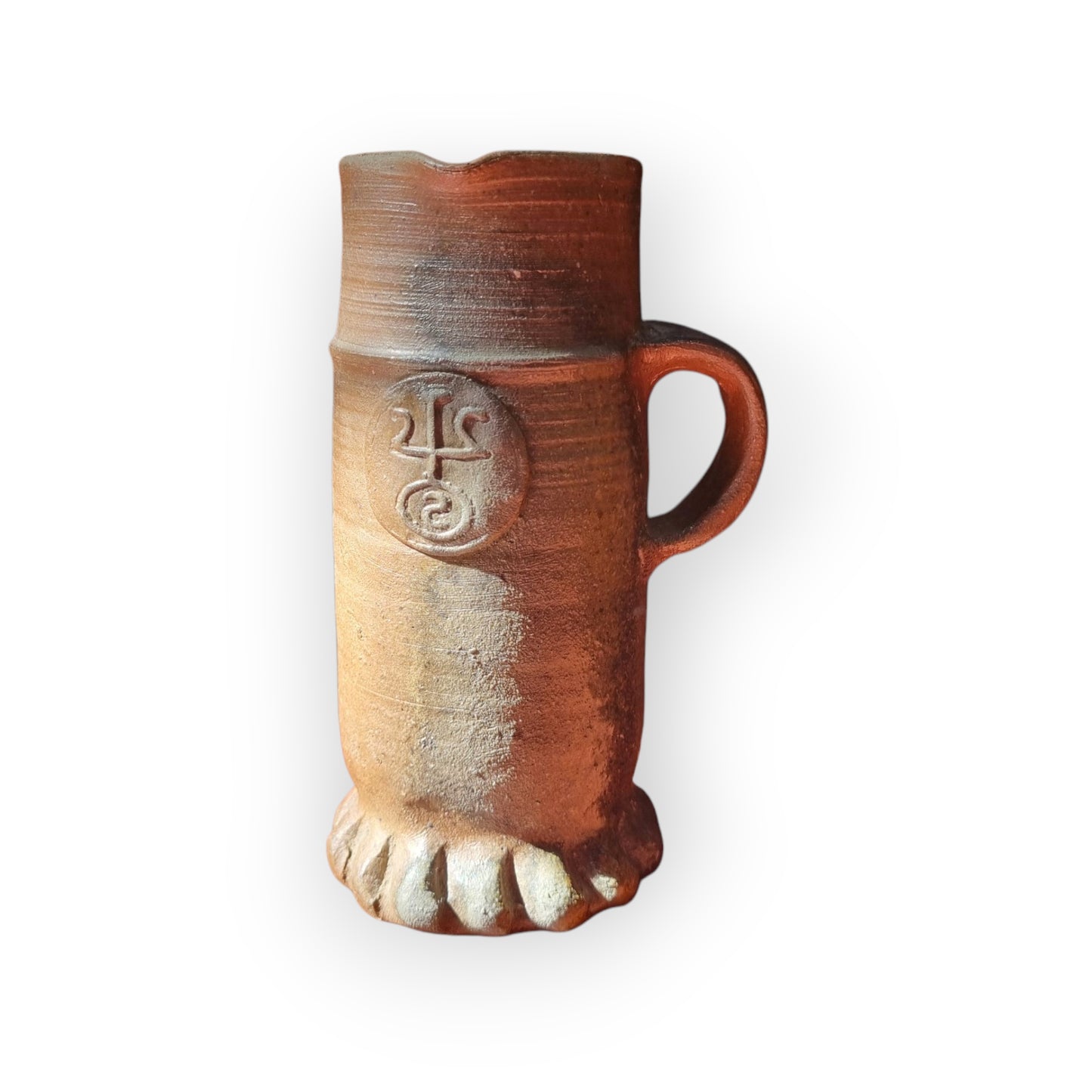 17th Century German Antique Raeren Stoneware Pitcher / Jug