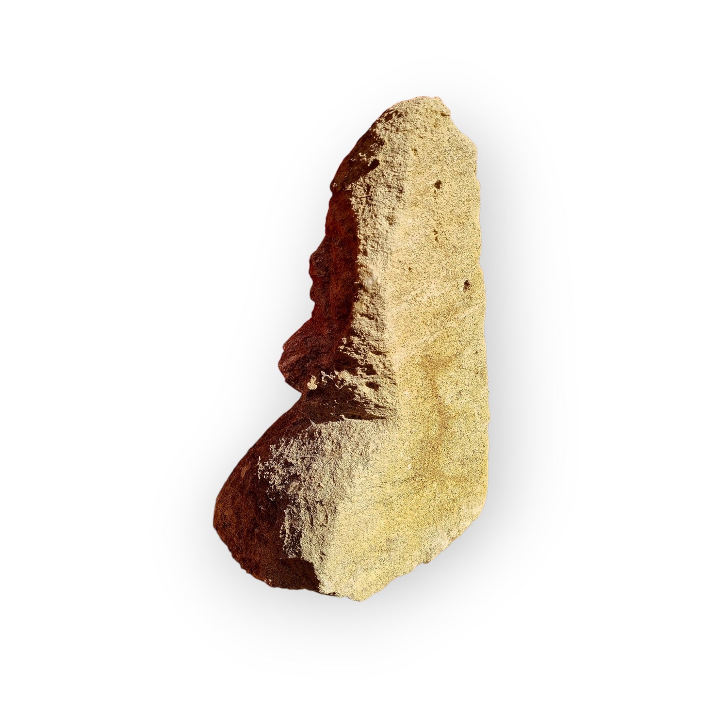 Originating From Walsingham Priory, Norfolk, England - A Medieval Period English Antique Carved Stone Sculpture / Bust Of A Monk Wearing A Cowl (Monk's Hood) -