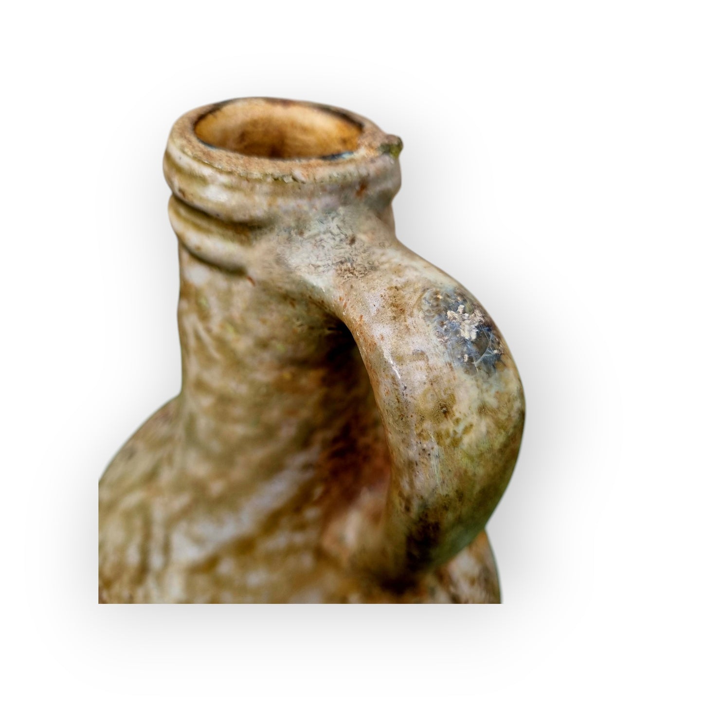 17th-Century German Antique Stoneware Bellarmine Jug or Bartmannkrug, circa 1620-1675, Ex-Bellarmine Museum, Norfolk