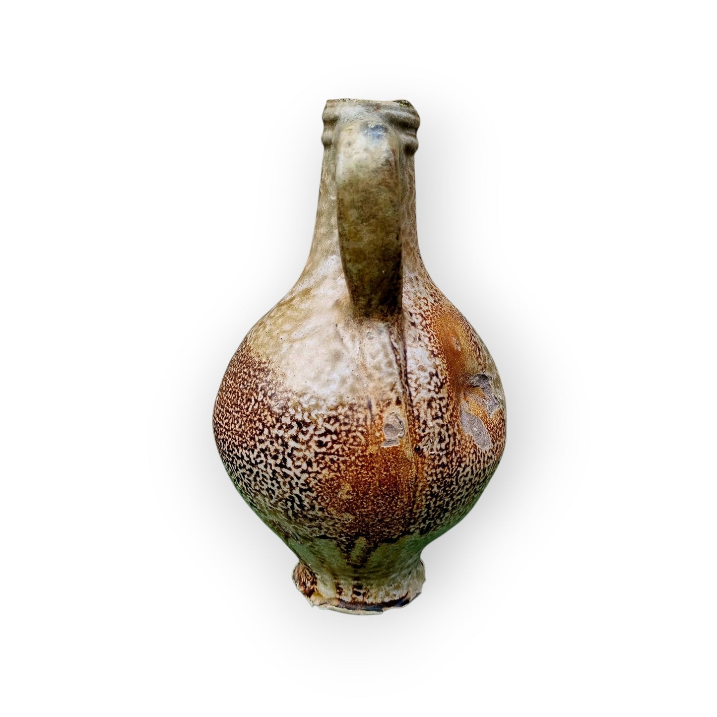 17th-Century German Antique Stoneware Bellarmine Jug or Bartmannkrug, circa 1620-1675, Ex-Bellarmine Museum, Norfolk