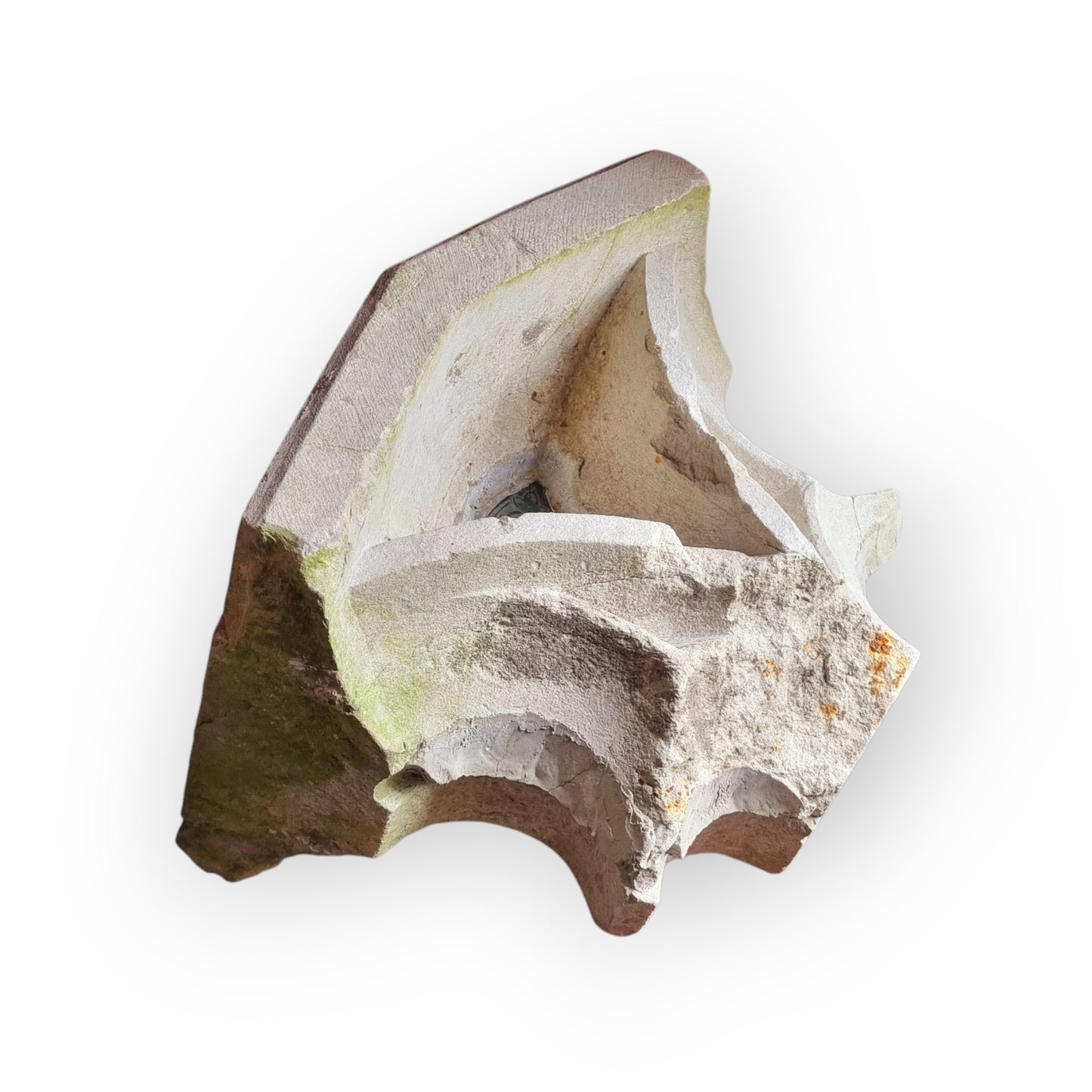 15th-Century English Gothic Antique Carved Stone Window Fragment With Provenance 1 Of 2