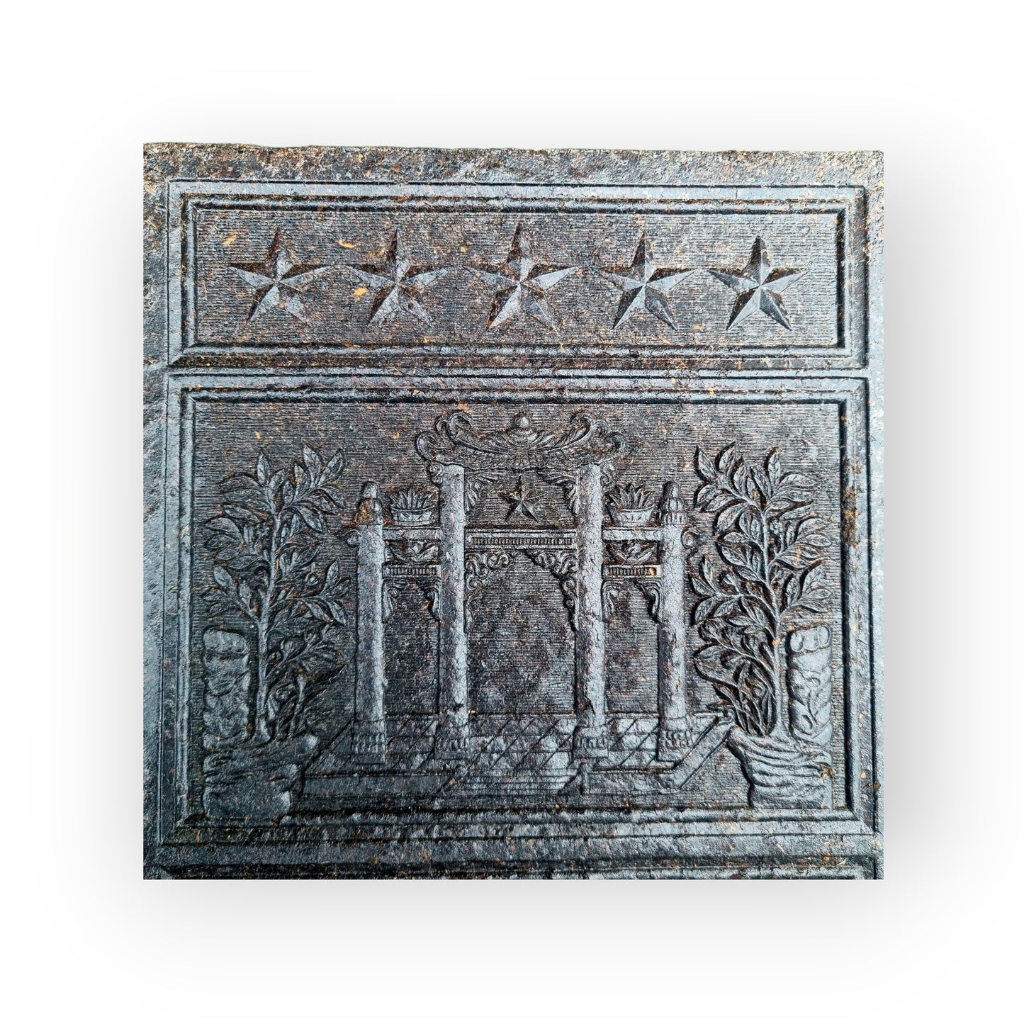 Rare, Large, 18th-Century Style Chinese Antique Tea Tablet