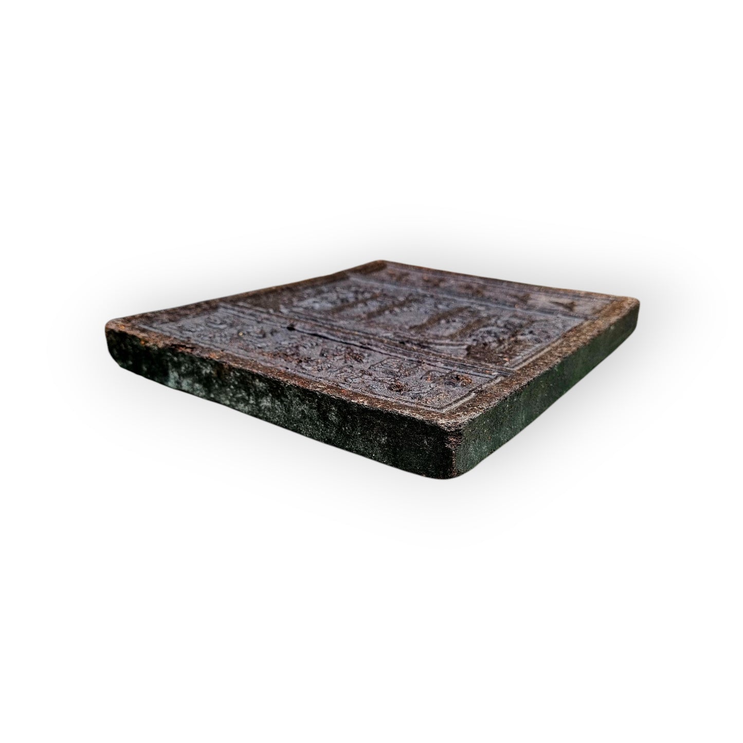Rare, Large, 18th-Century Style Chinese Antique Tea Tablet
