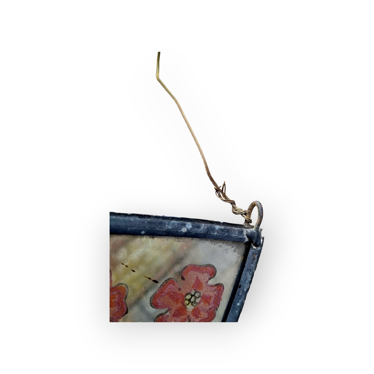 16th-Century Antique Stained Glass Panel In The Form Of An Armorial Shield 2 Of 2