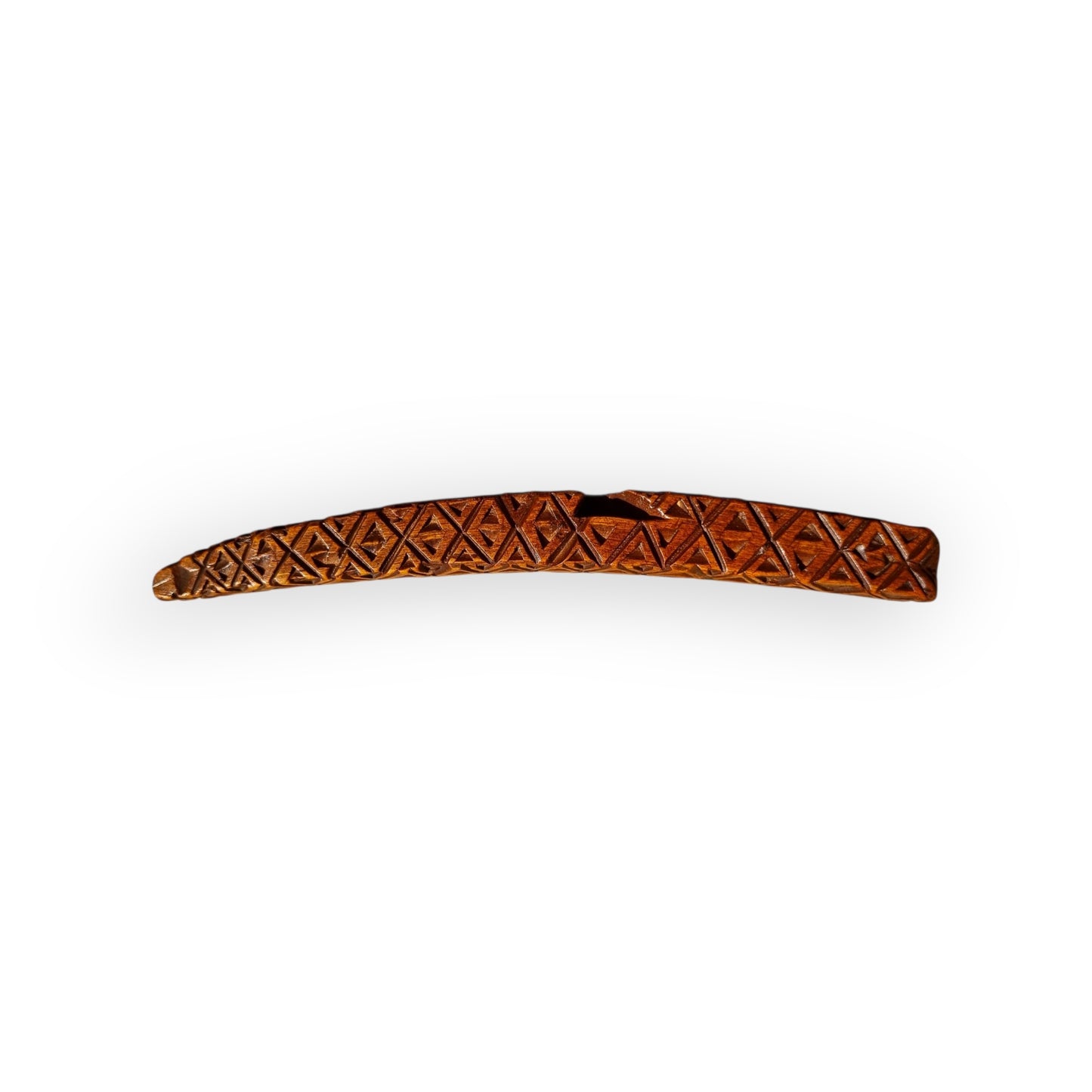 19th Century English Antique Treen Knitting Sheath Dated "1842"
