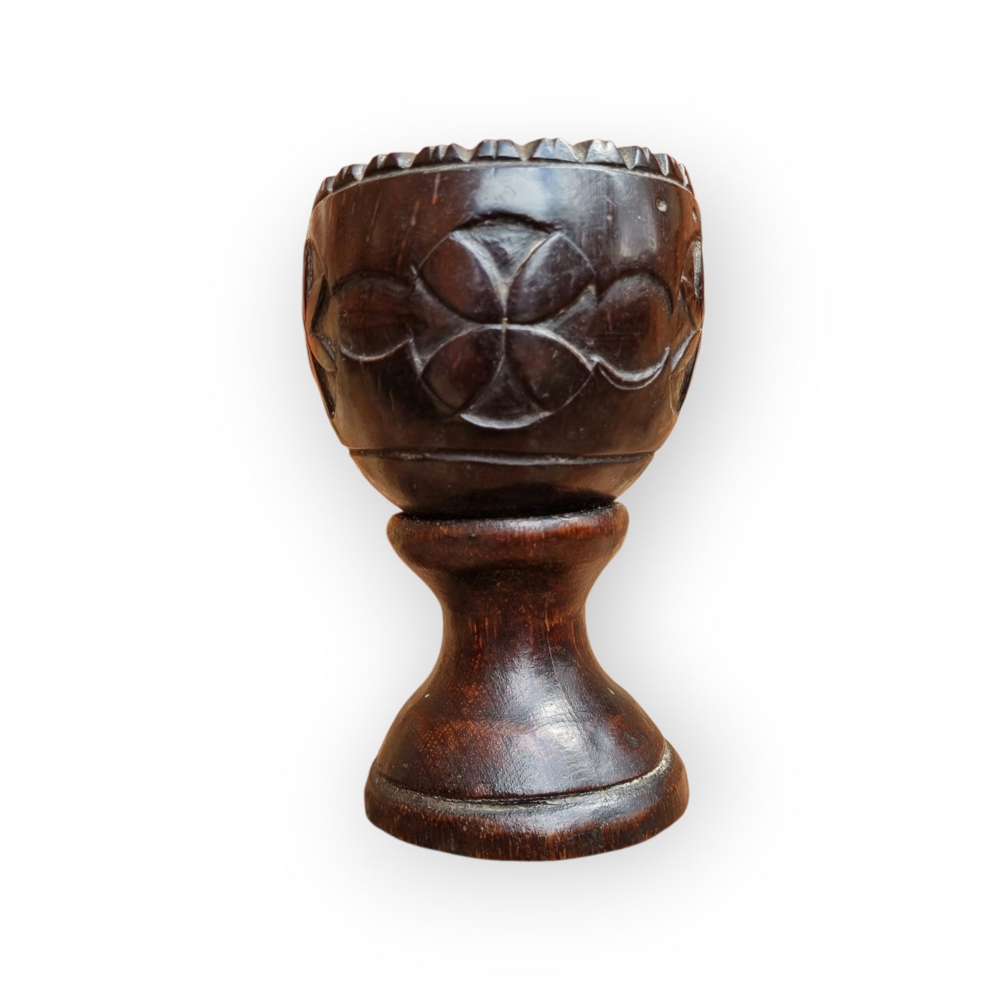 Late 18th-Century English Antique Coconut Cup