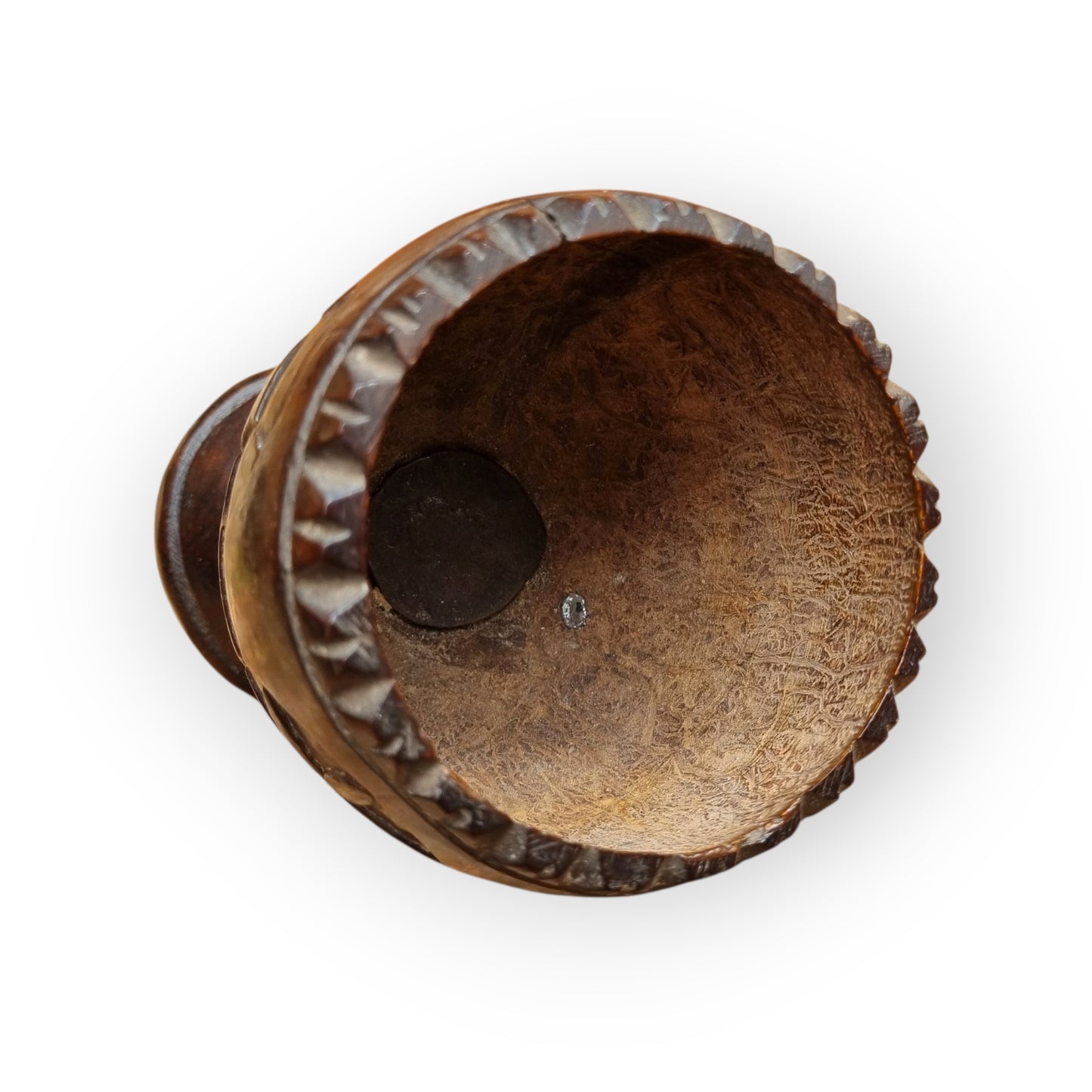 Late 18th-Century English Antique Coconut Cup