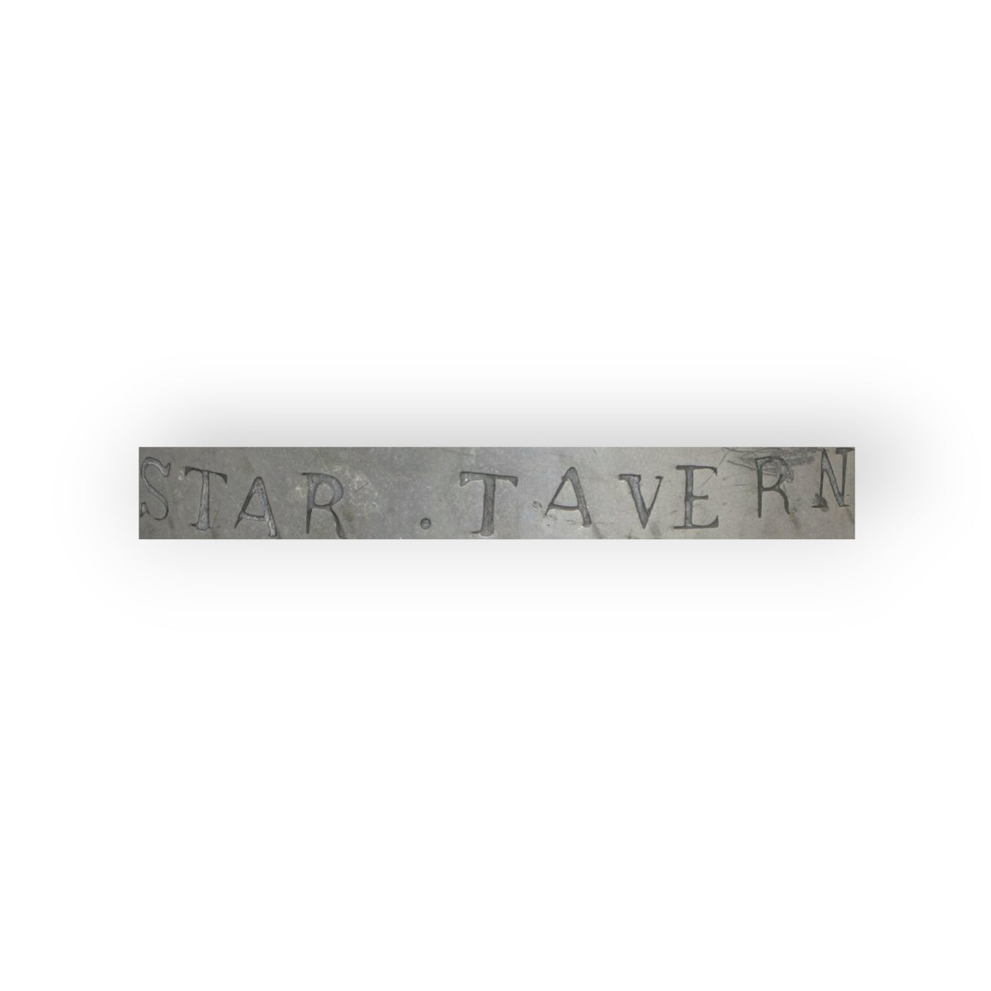 Late 18th-Century Scottish Antique Pewter Tappit Hen, Inscribed "Star Tavern", Bearing The Touchmark For Graham & Wardrop, circa 1790