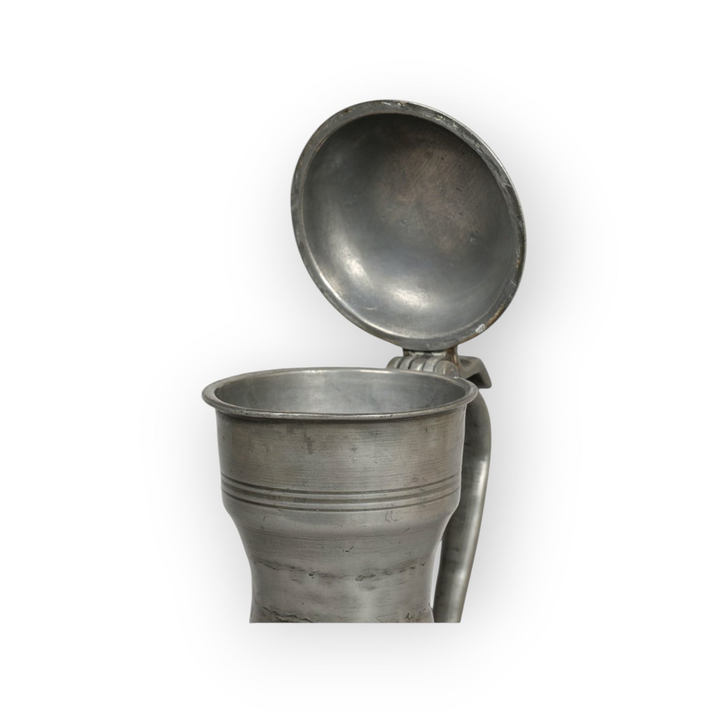 Late 18th-Century Scottish Antique Pewter Tappit Hen, Inscribed "Star Tavern", Bearing The Touchmark For Graham & Wardrop, circa 1790