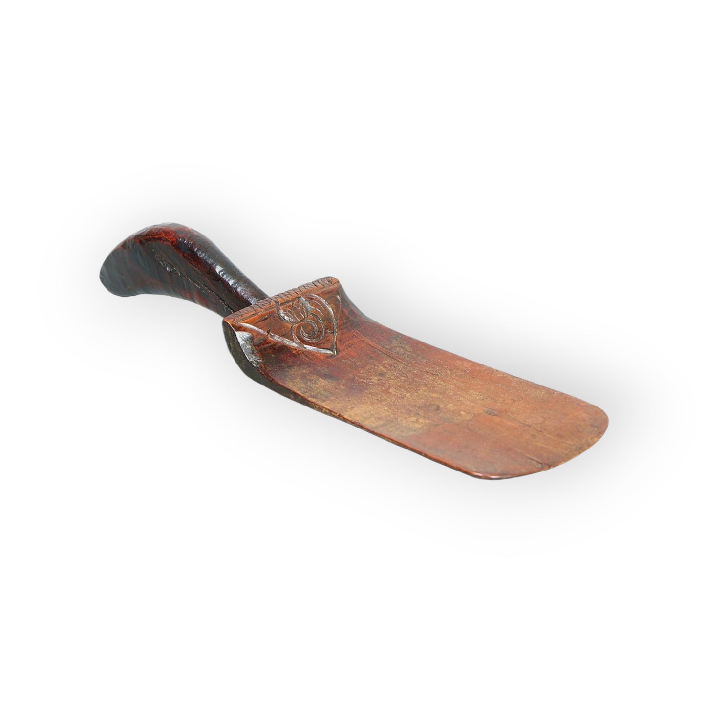 An 18th-Century English Antique Treen Baker's Peel Of Rare Form