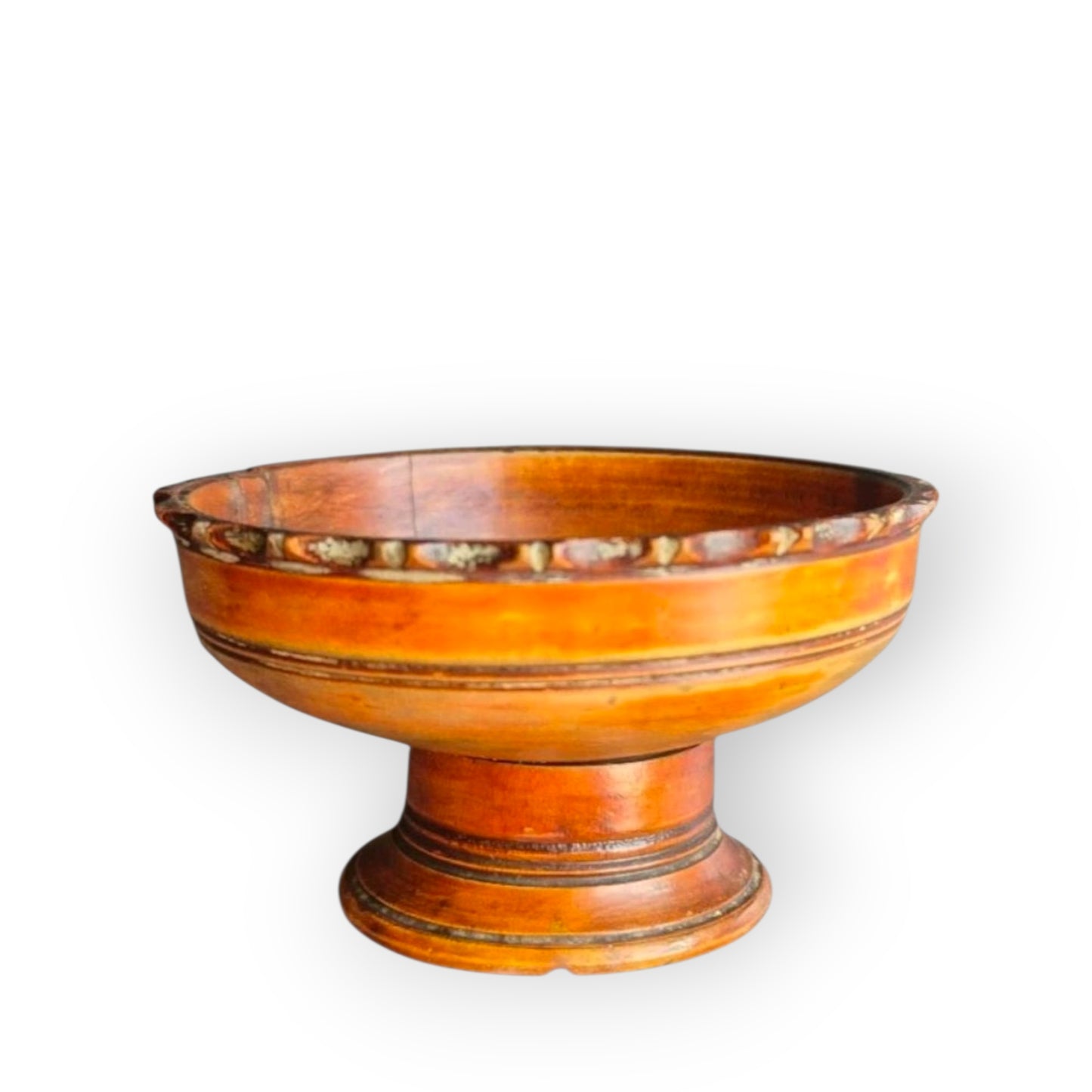 A Rare 18th-Century English Antique Treen Apothecary's /Chemist's "Searce"
