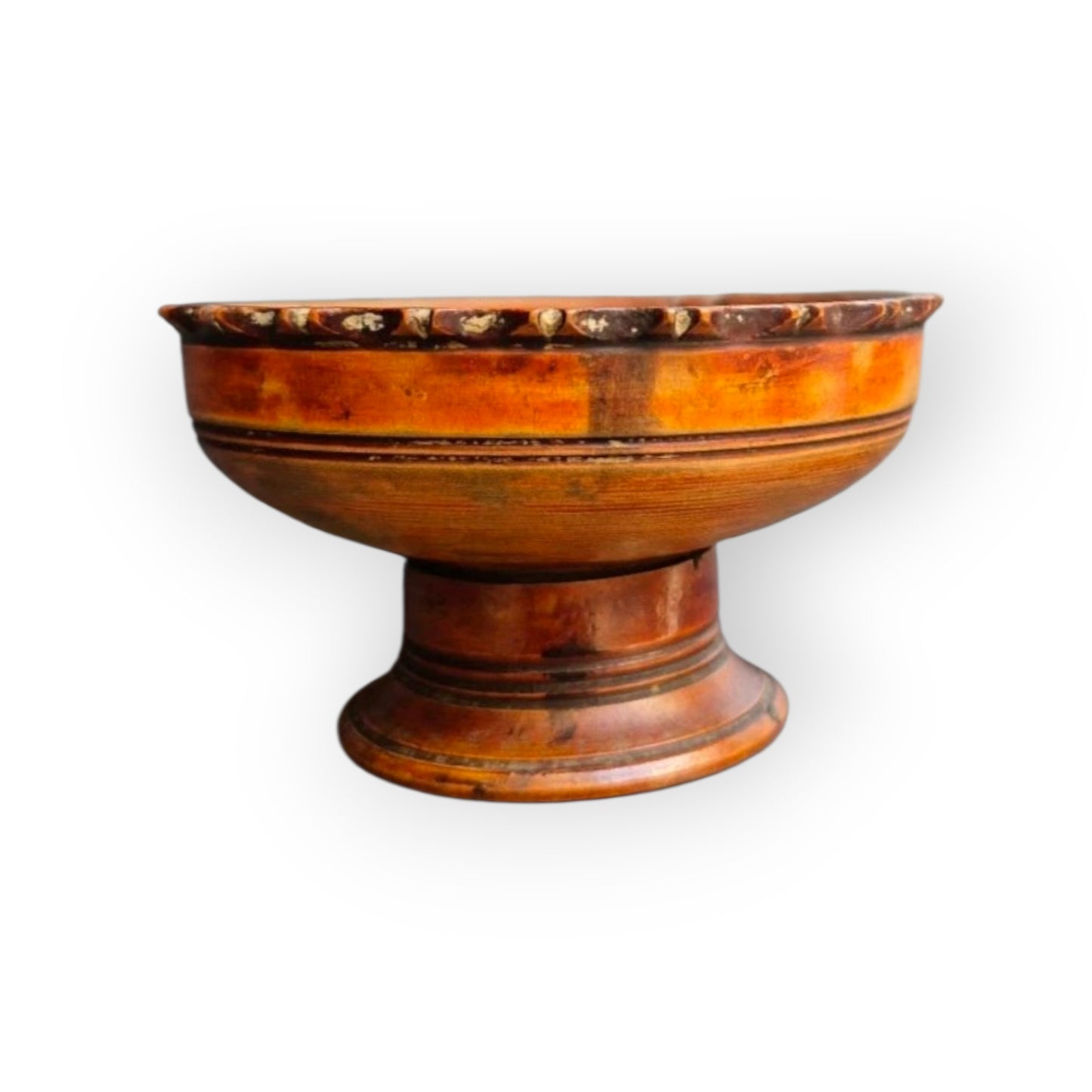 A Rare 18th-Century English Antique Treen Apothecary's /Chemist's "Searce"