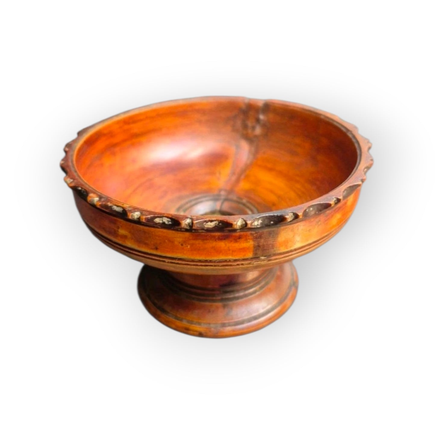 A Rare 18th-Century English Antique Treen Apothecary's /Chemist's "Searce"