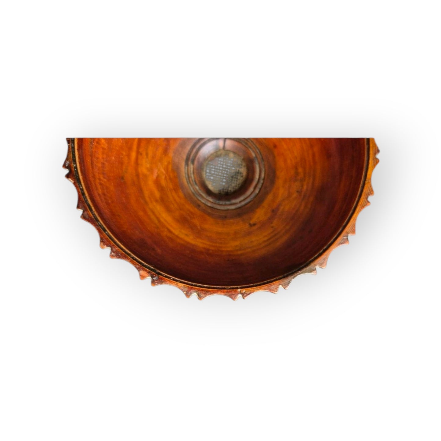 A Rare 18th-Century English Antique Treen Apothecary's /Chemist's "Searce"