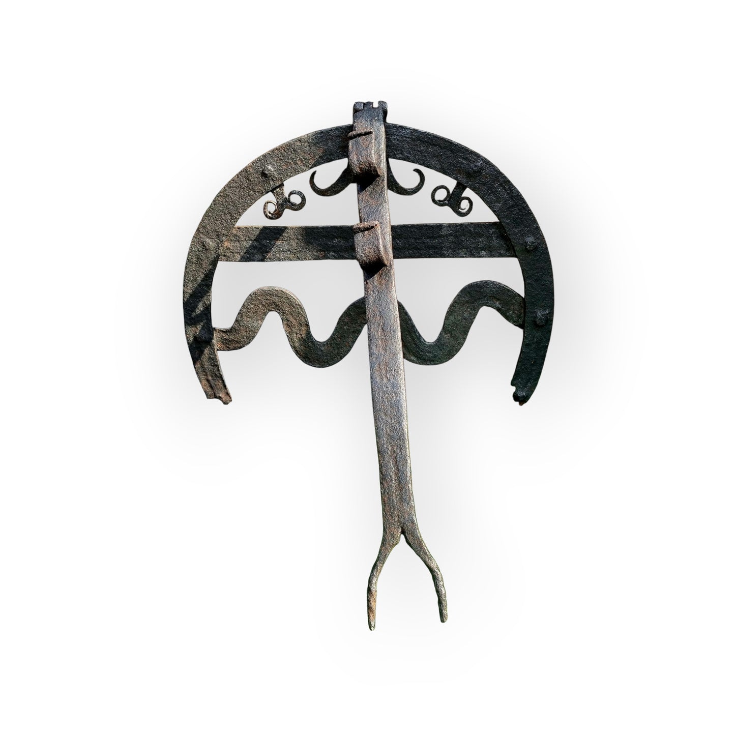 A Large 18th Century Irish Antique Harnen / Oat Cake Dryer