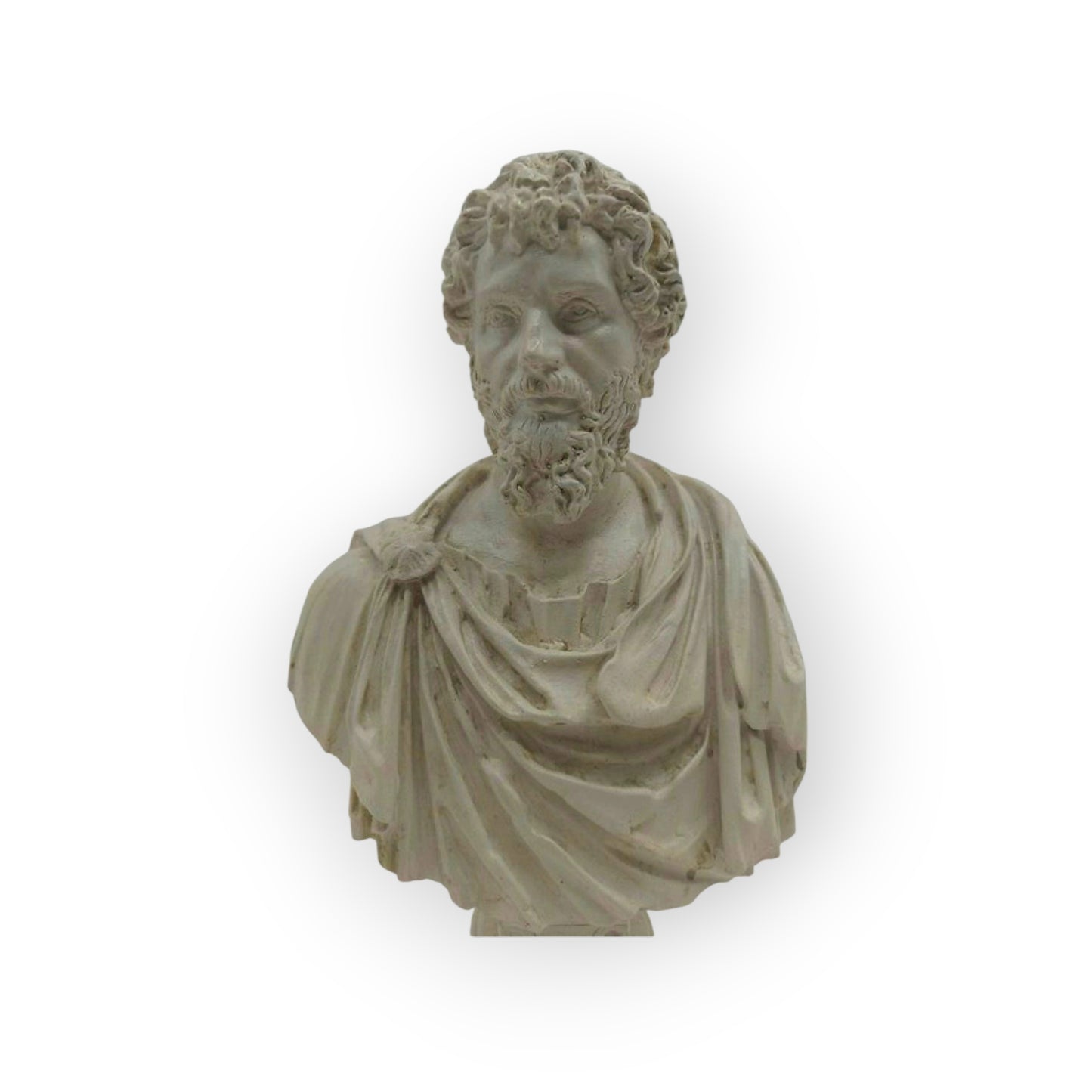 18th Century Italian Antique / Roman "Grand Tour" Carved Marble Bust, Possibly Antoninus Pius