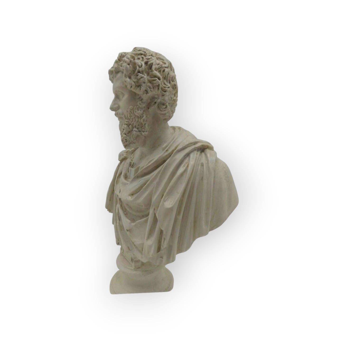 18th Century Italian Antique / Roman "Grand Tour" Carved Marble Bust, Possibly Antoninus Pius