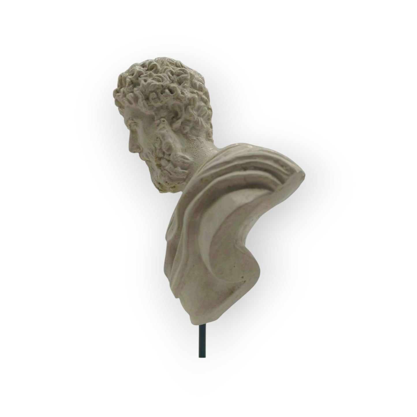18th Century Italian Antique / Roman "Grand Tour" Carved Marble Bust, Possibly Lucius Verus