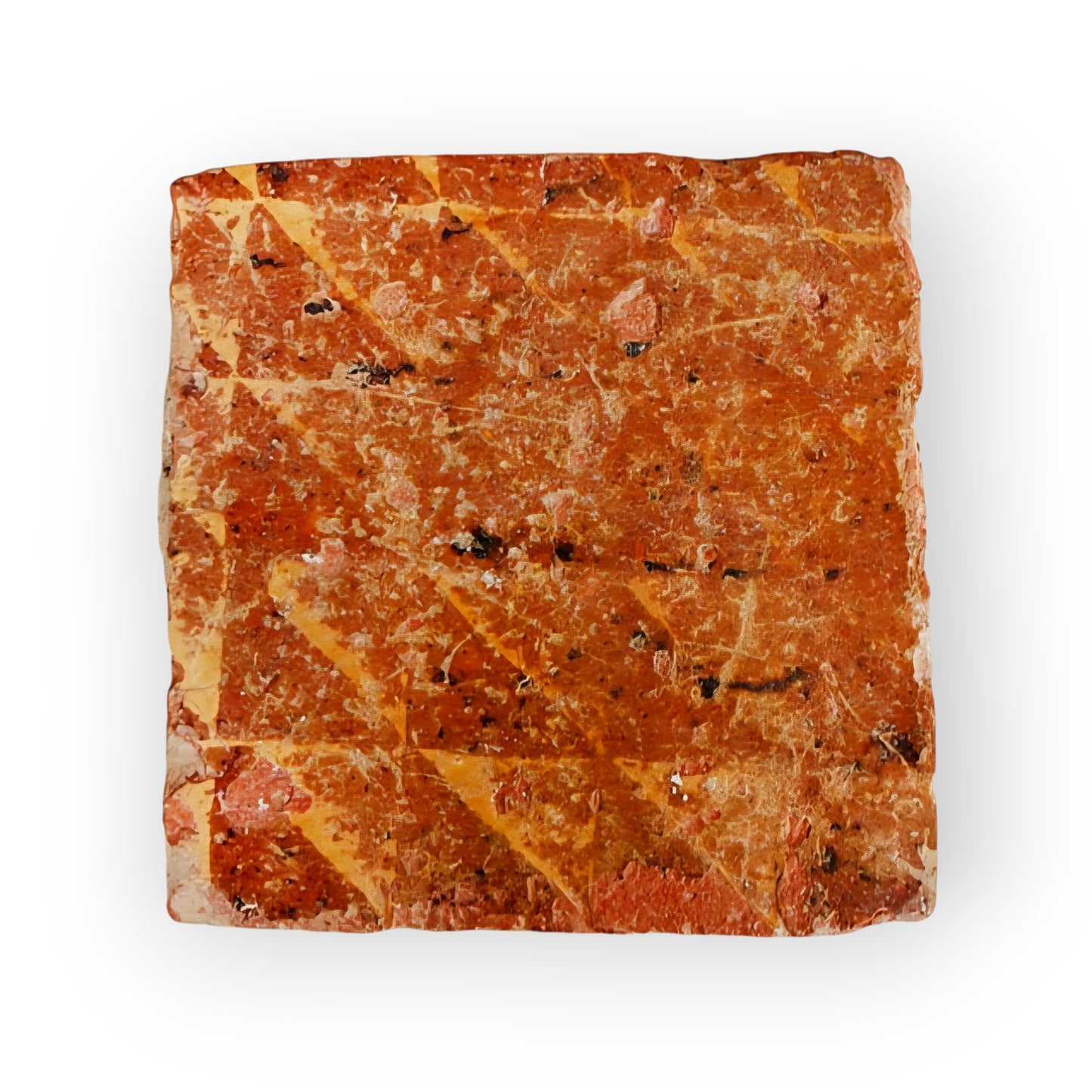 14th Century / Medieval Period English Antique Encaustic Floor Tile 3 Of 3