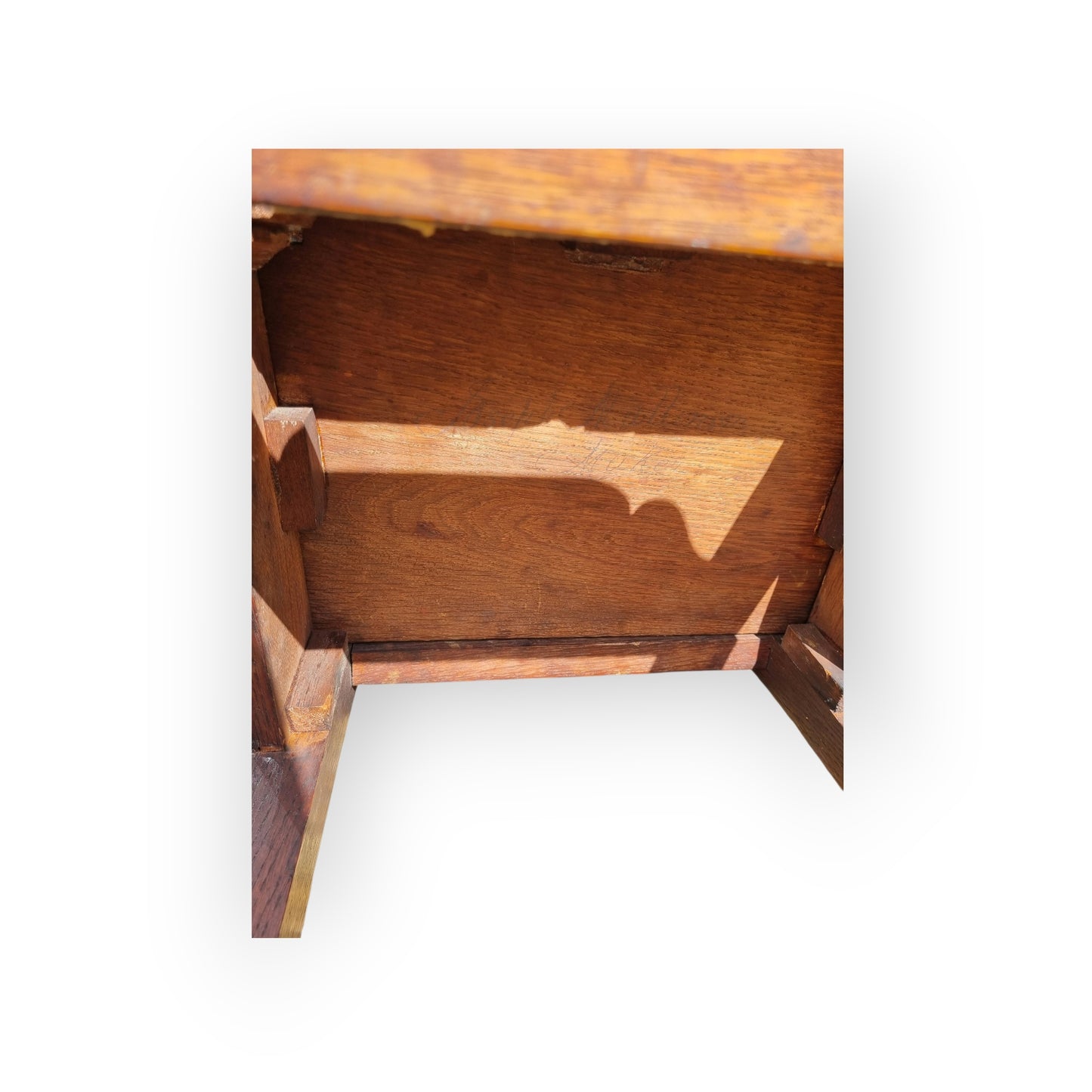 17th-Century Style, English Antique Oak Child's Highchair, Bearing The Initials "RCM" & Dated "1872"
