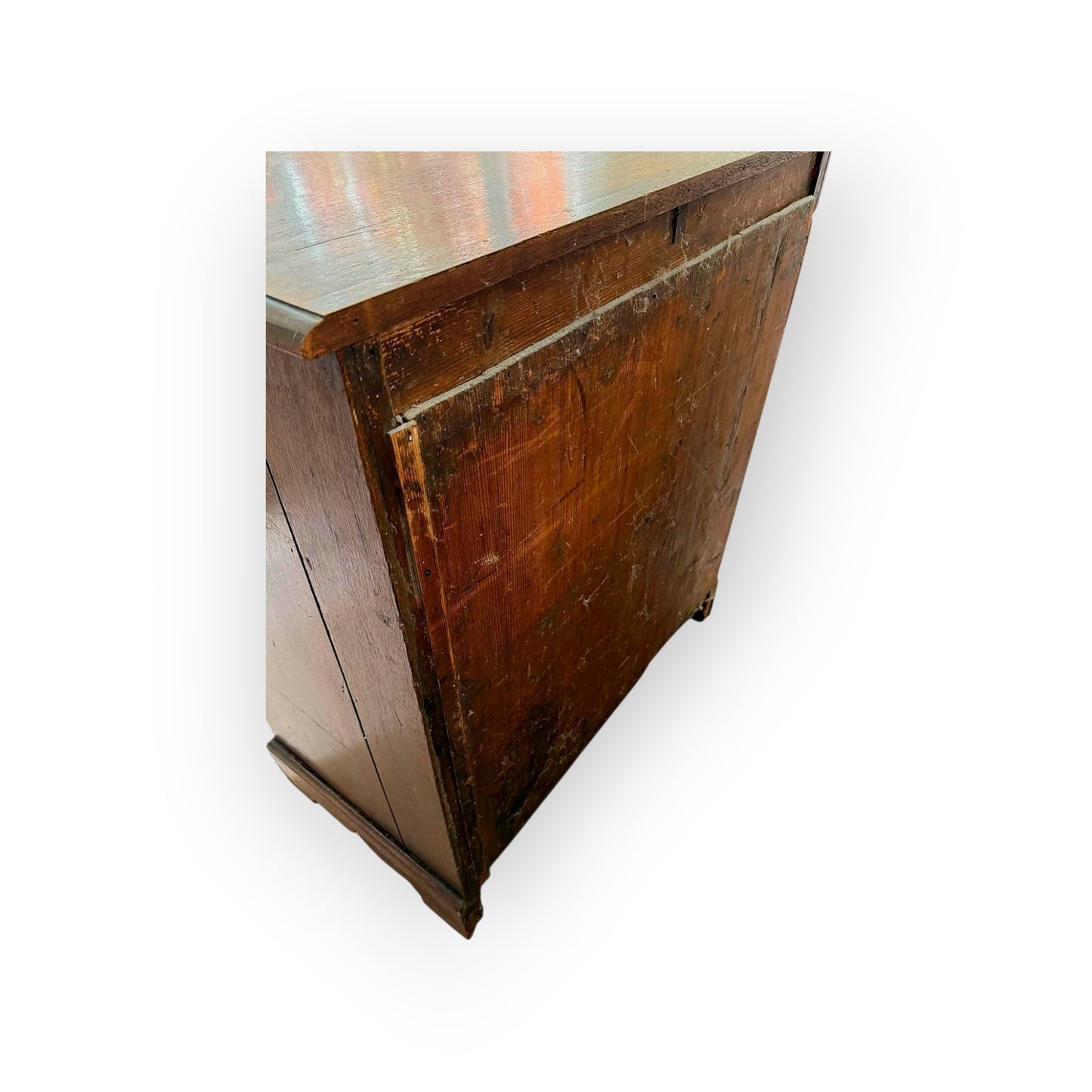 18th Century English Antique Oak Chest Of Drawers