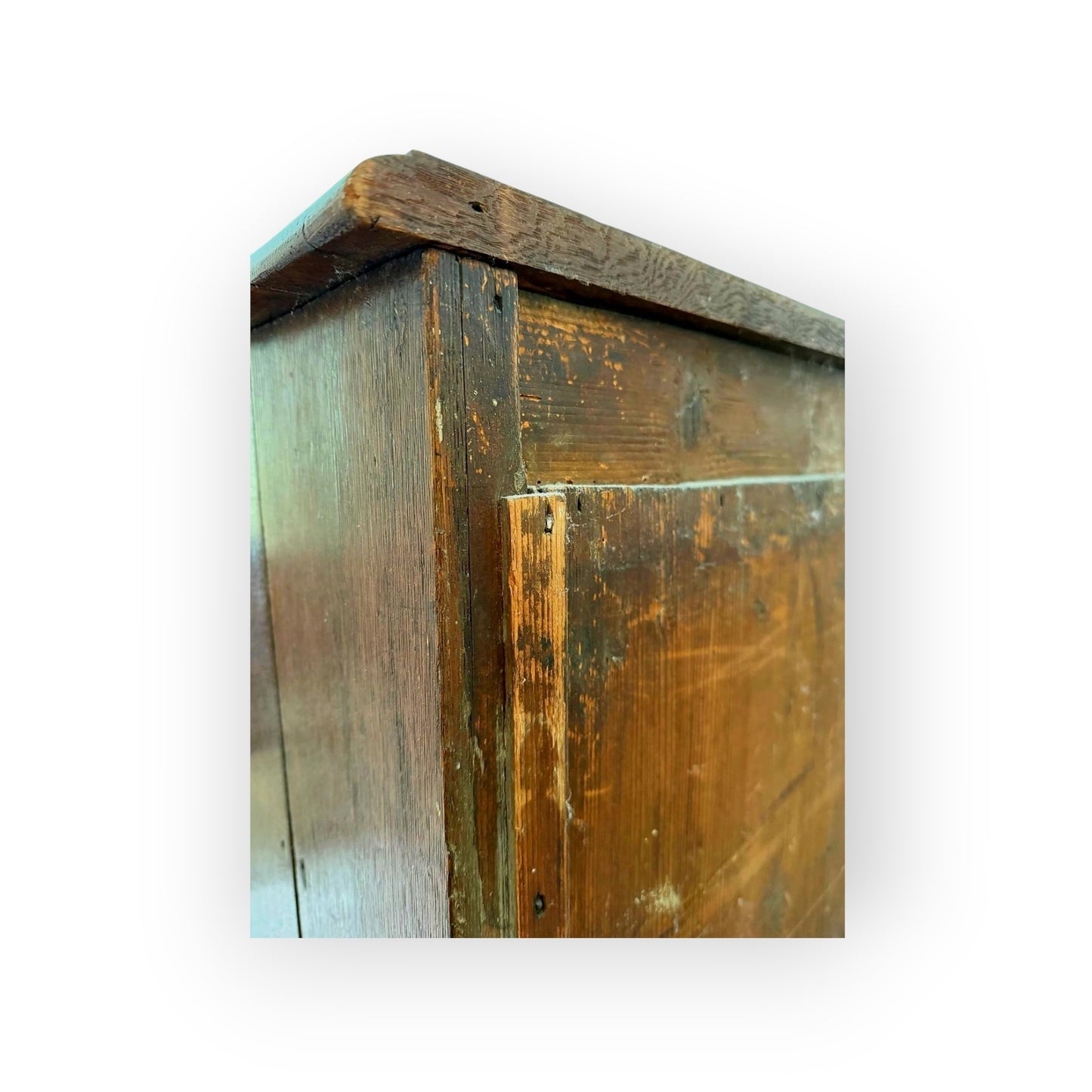 18th Century English Antique Oak Chest Of Drawers