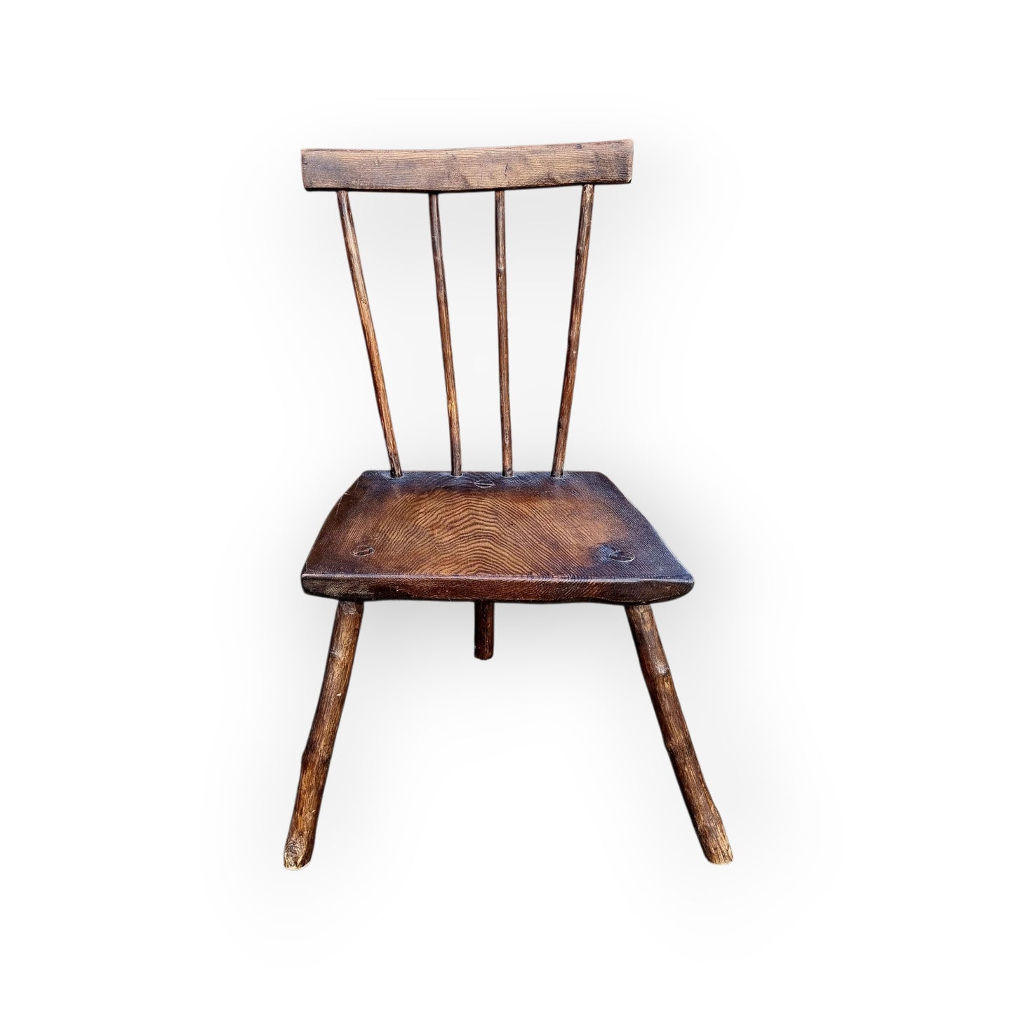Welsh Vernacular Antique Three-Legged Chair