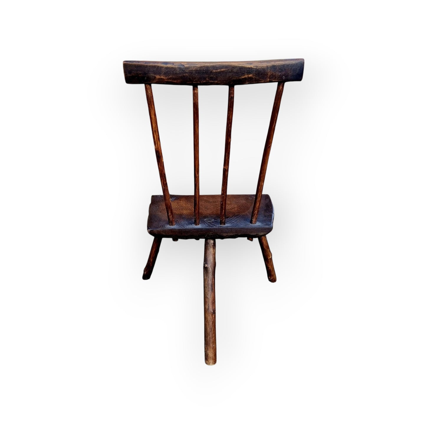 Welsh Vernacular Antique Three-Legged Chair