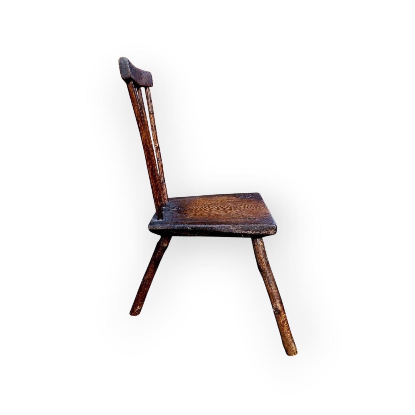Welsh Vernacular Antique Three-Legged Chair