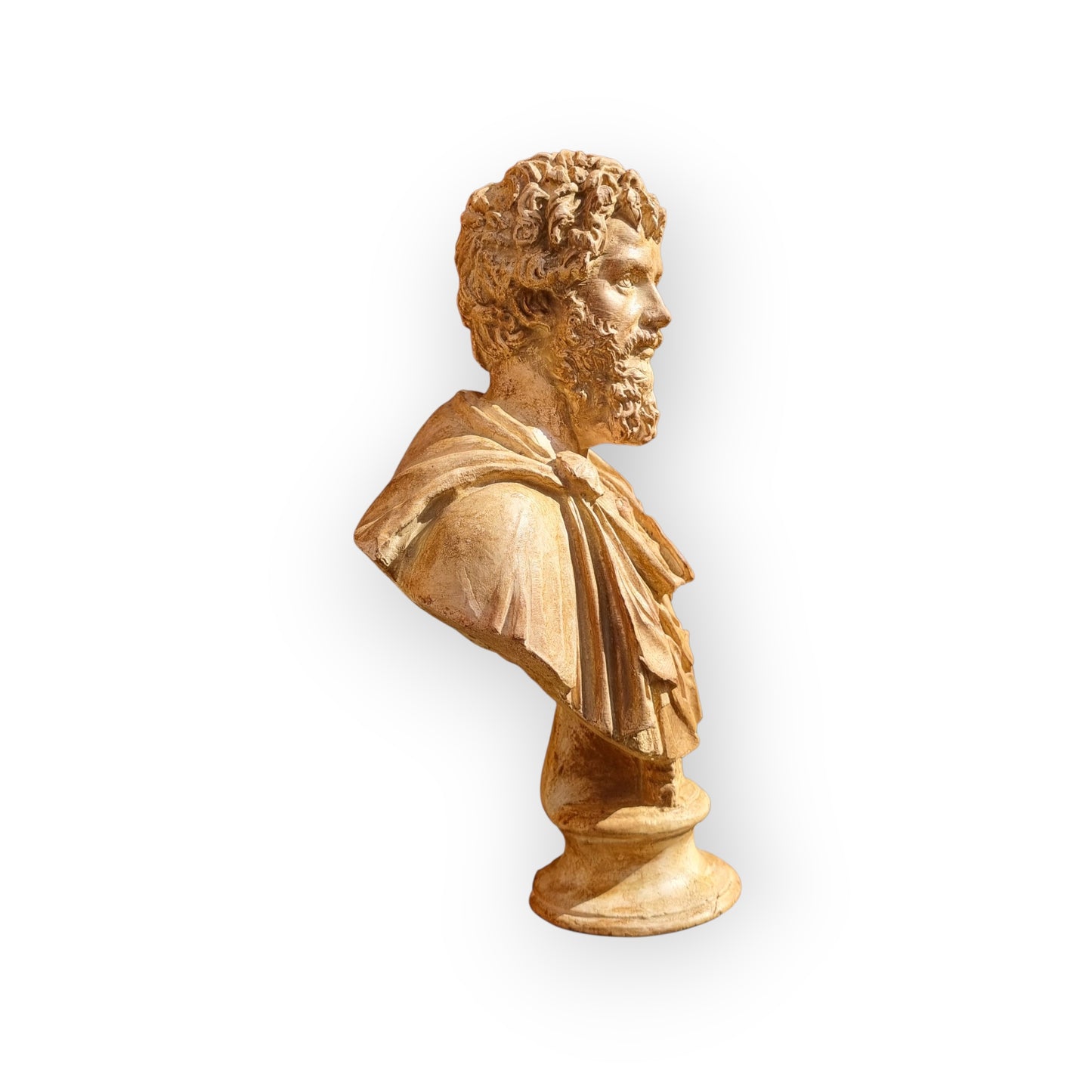 18th Century Style, 19th Century-Made, Italian Antique / Roman "Grand Tour" Plaster Bust, Possibly Antoninus Pius