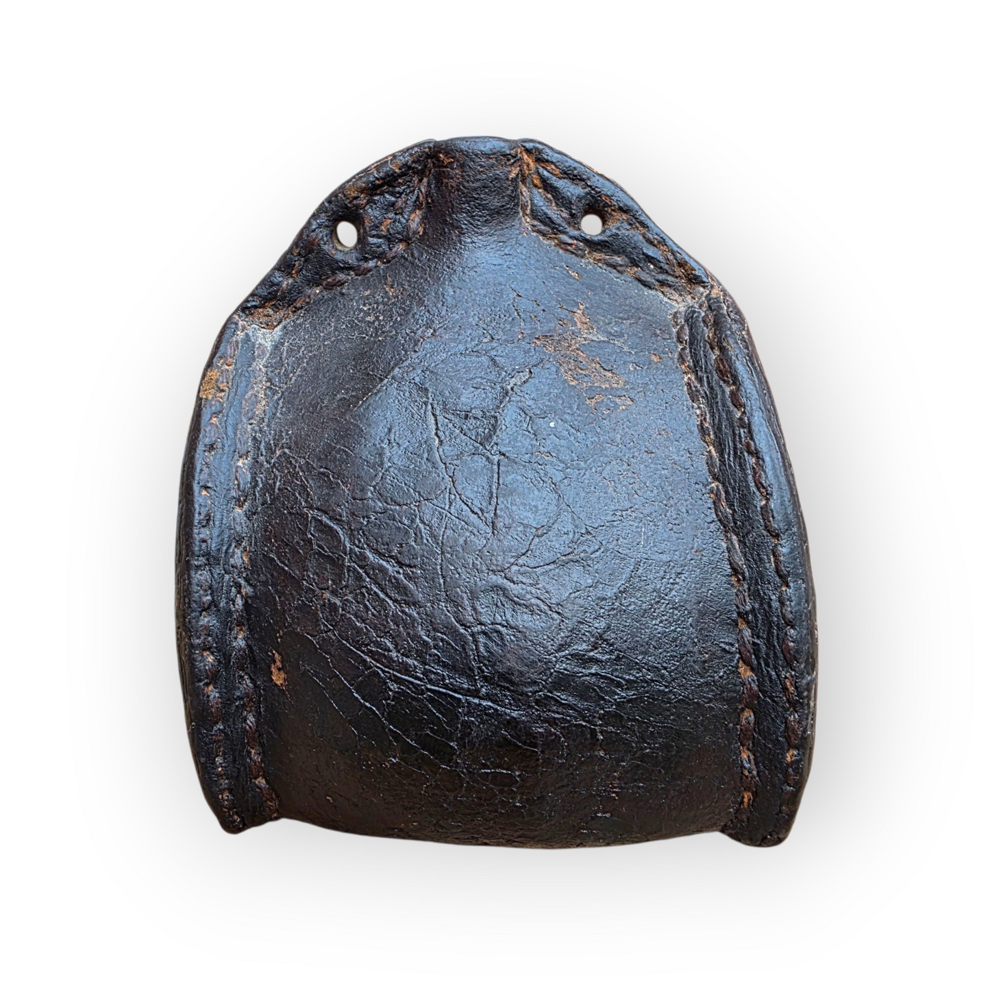 A 17th Century English Antique Leather Costrel