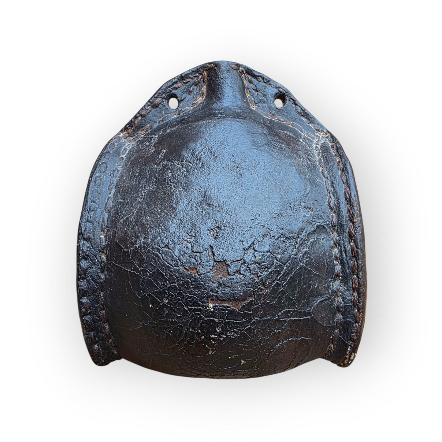 A 17th Century English Antique Leather Costrel