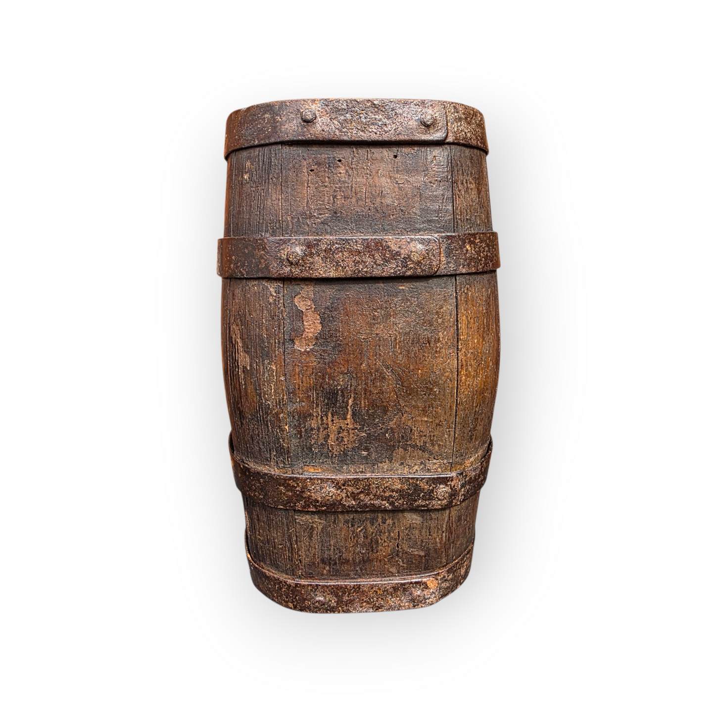 Late 18th Century Antique Harvest Barrel / Costrel