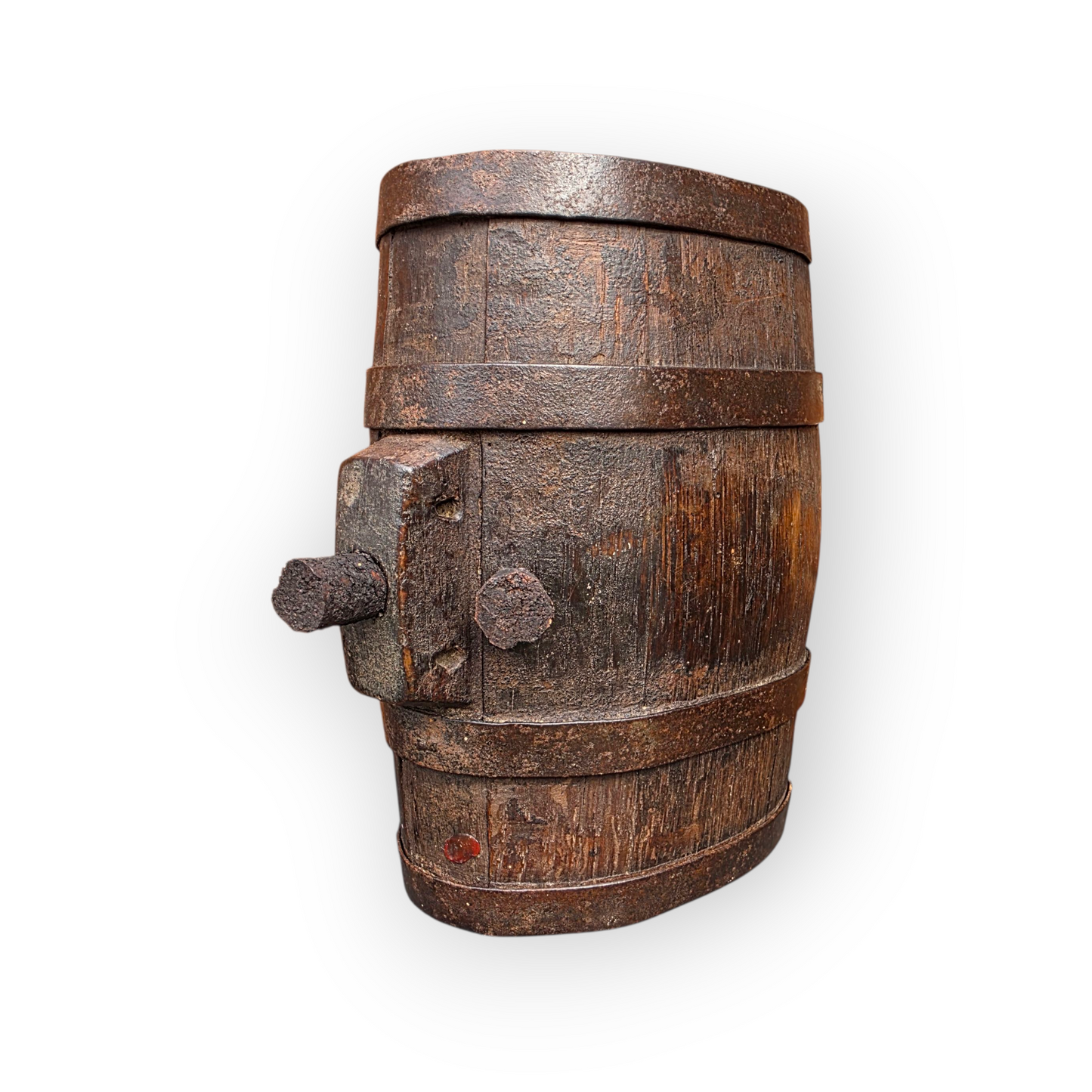 Late 18th Century Antique Harvest Barrel / Costrel