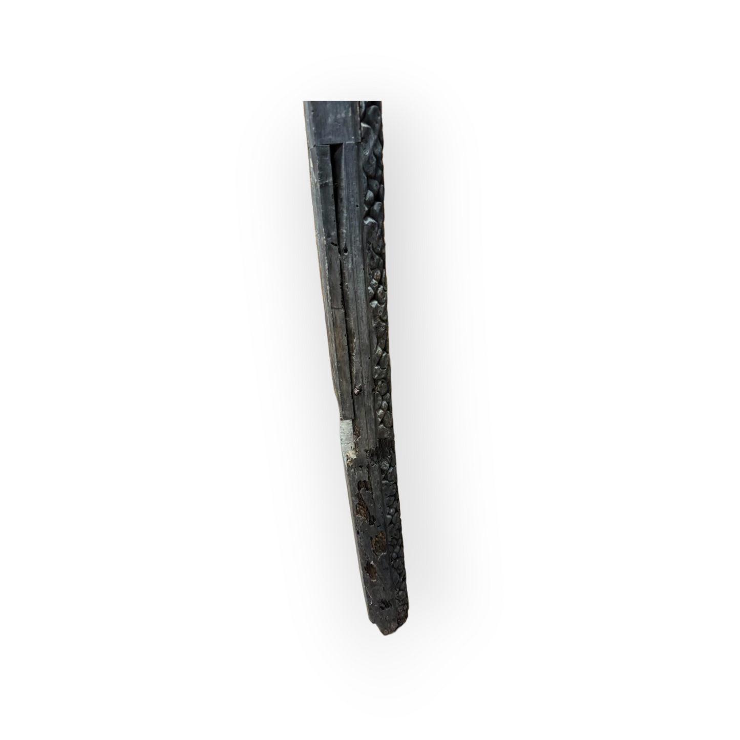 A Rare 16th-Century English Antique Carved Oak Pew End Attributed To Devon, England