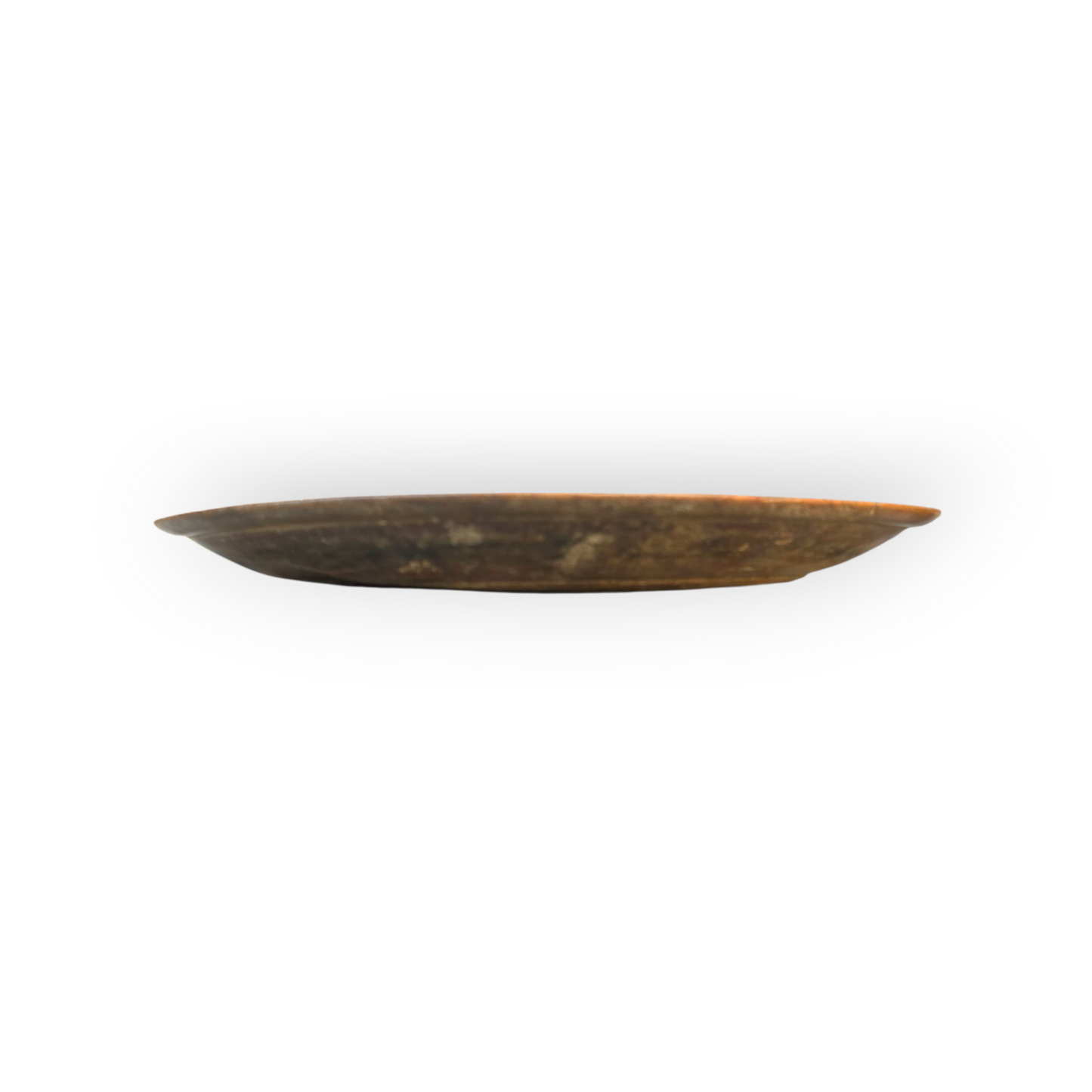 Antique Treen Plate | 18th Century Style Wooden Dish