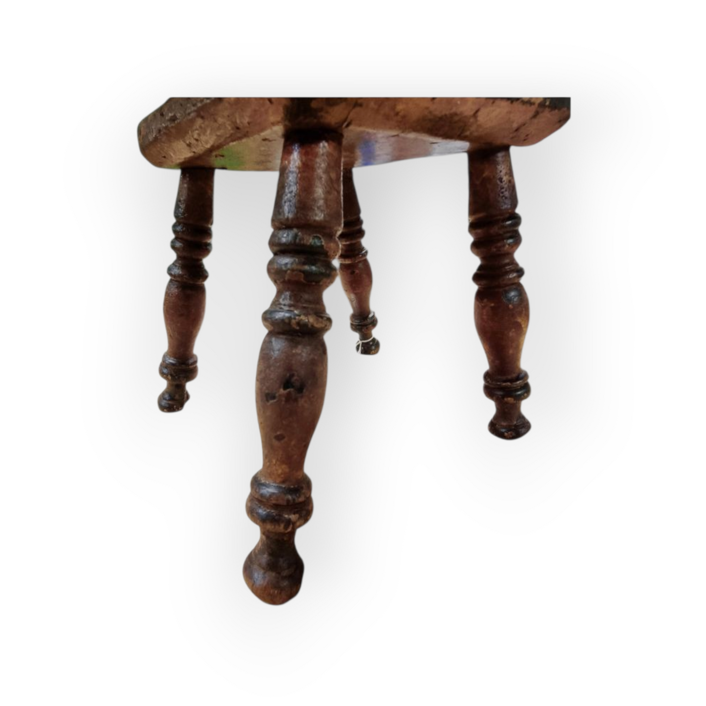 Early 19th Century George III Period English Antique Candlestand
Circa 1800–1810 | Original Paint | Treen