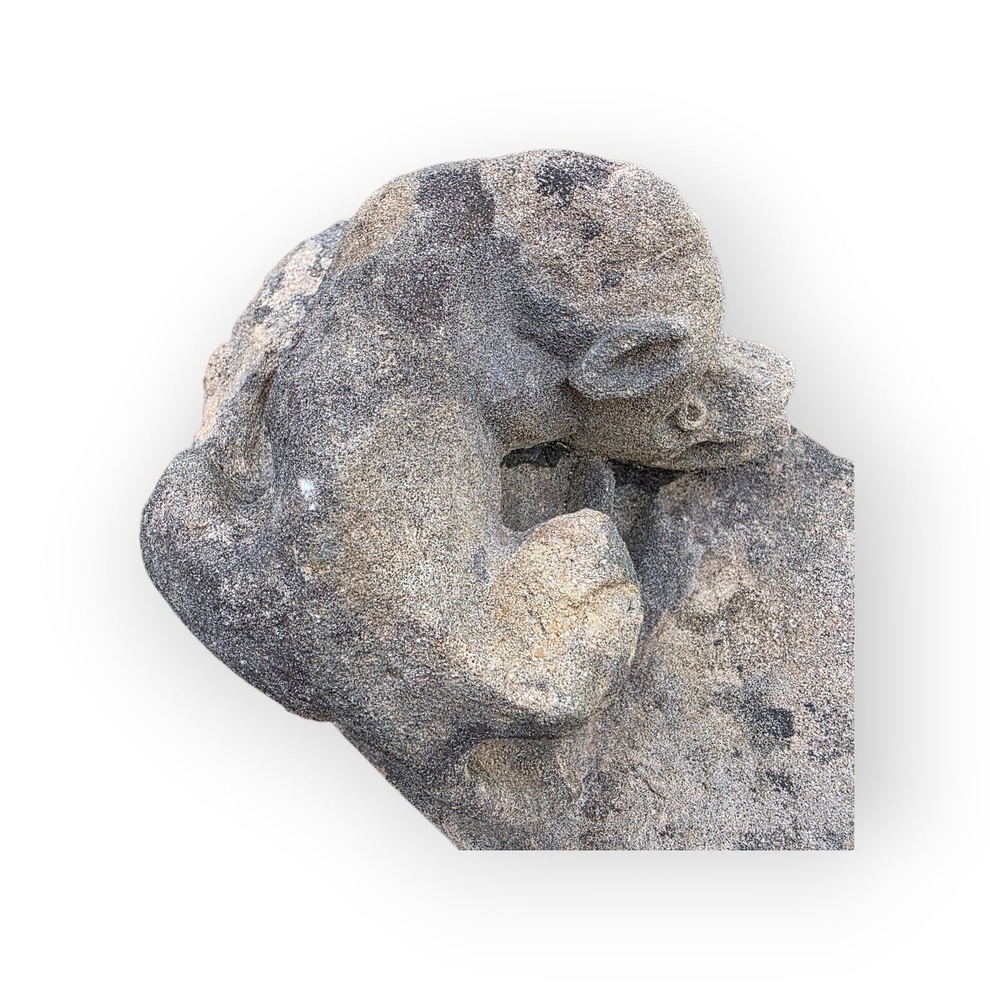 Medieval Period - 15th Century English Antique Carved Stone Grotesque